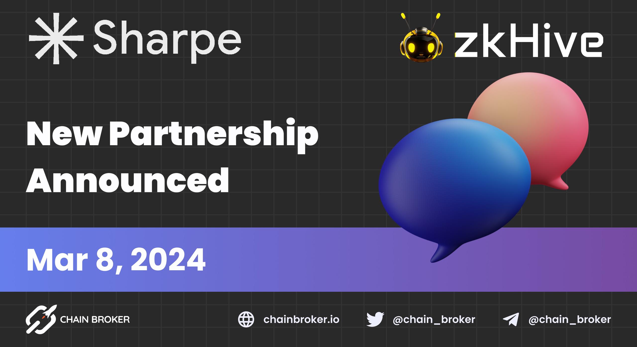 Sharpe AI and zkHive announce Partnership
