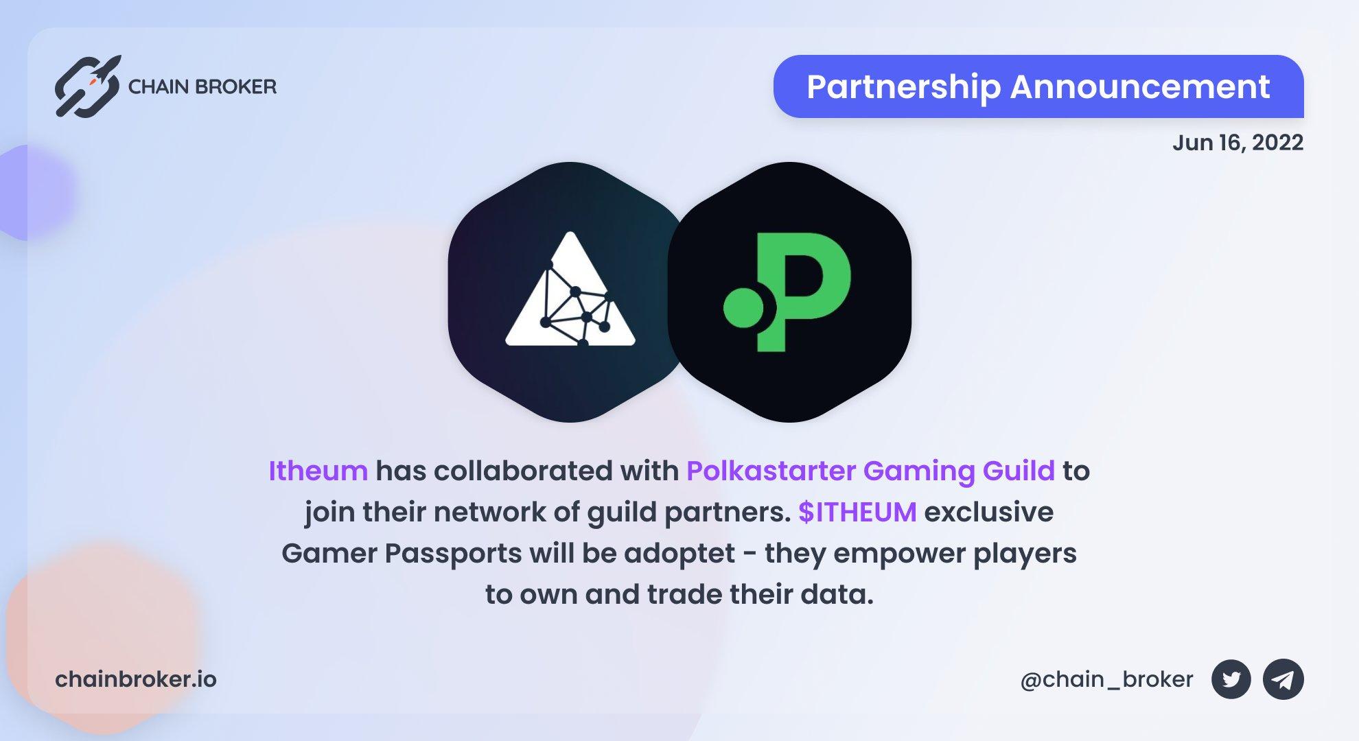 Itheum Polkastarter Gaming Guild partnership