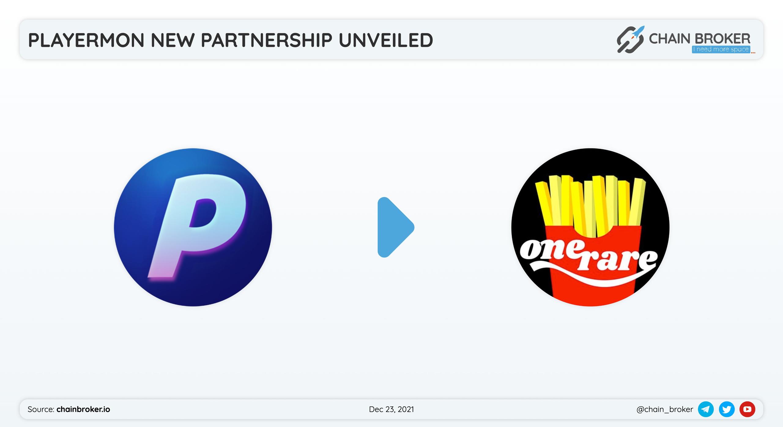 Playermon has partnered with OneRare.