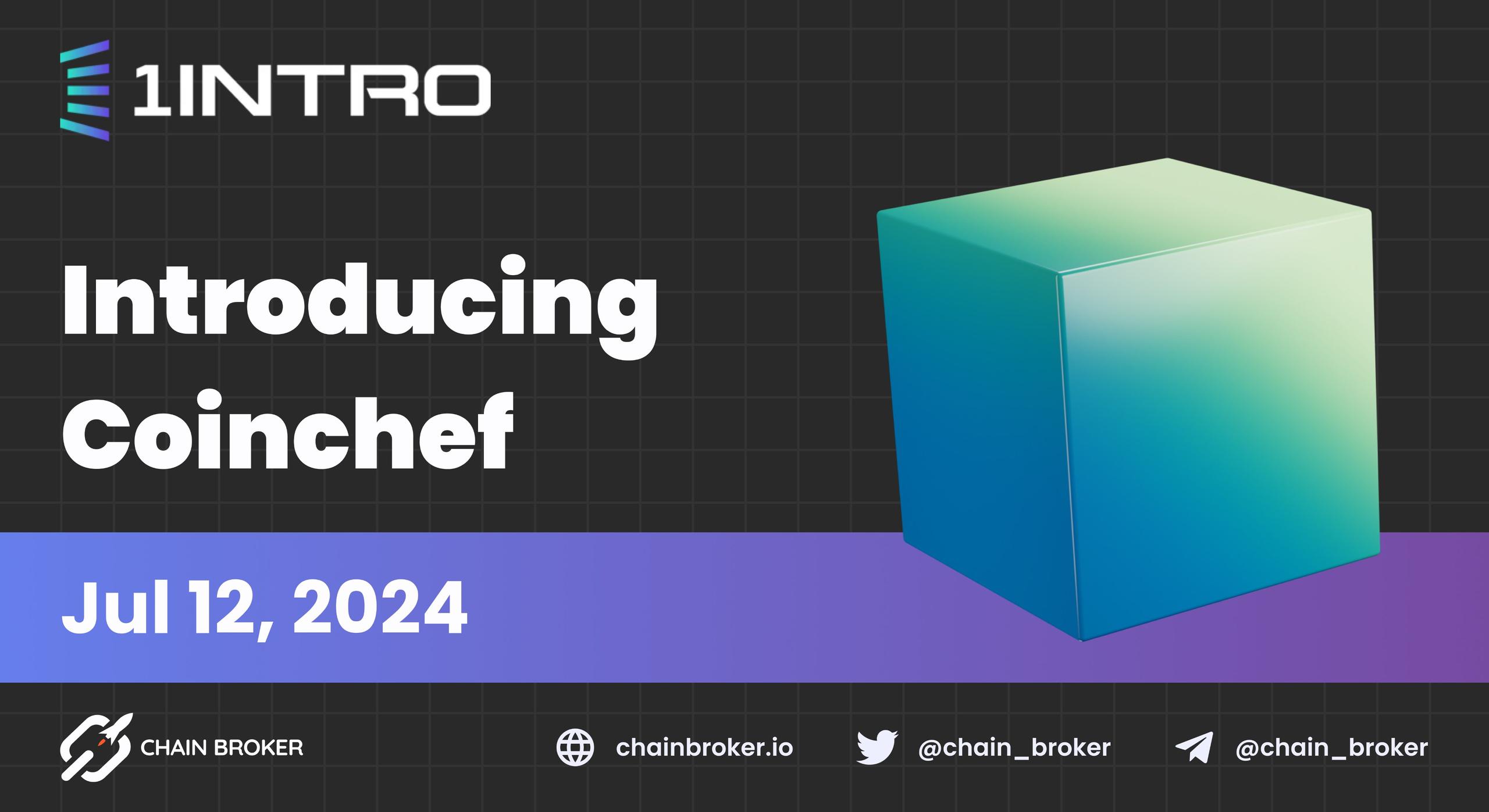 1intro Introduces Coinchef