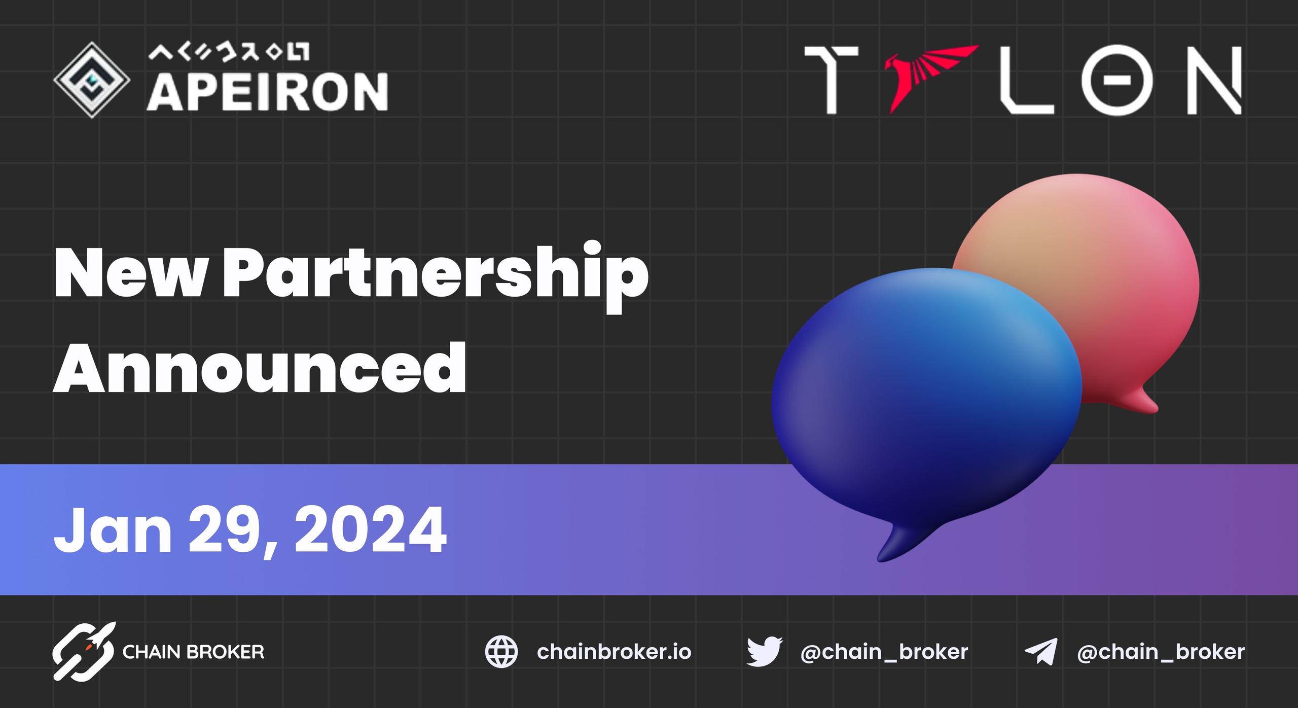 Apeiron partners Talon Esports