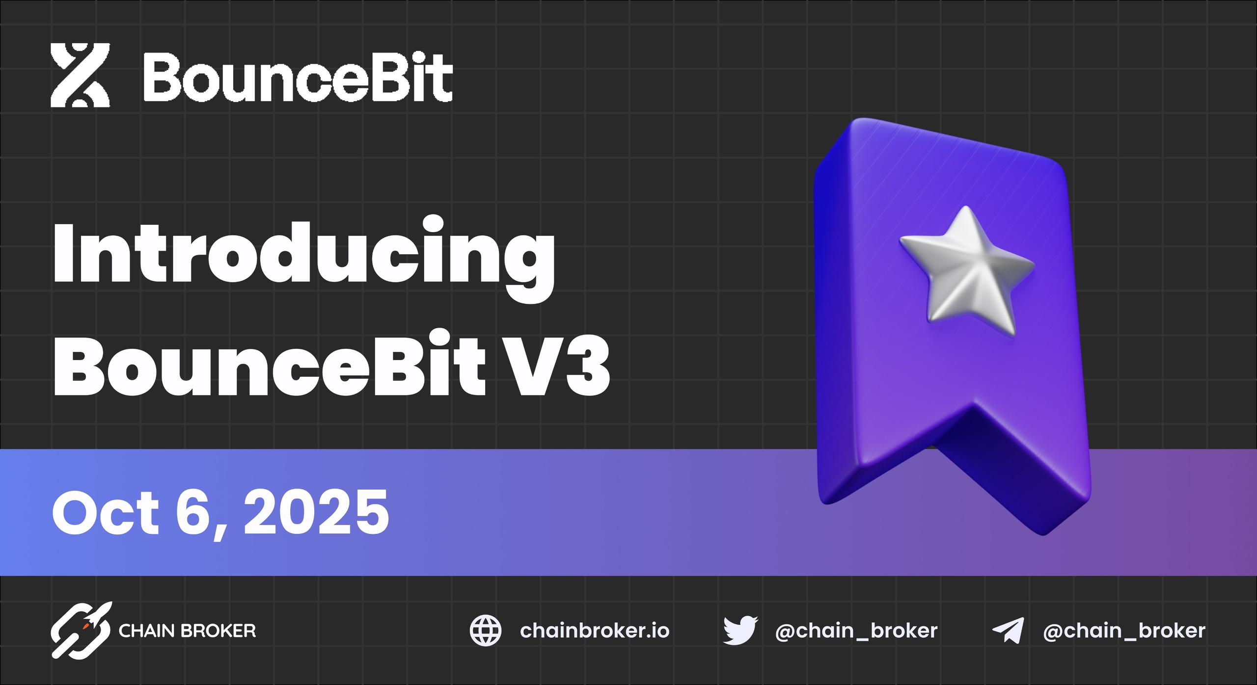 BounceBit Unveils the V3 Upgrade