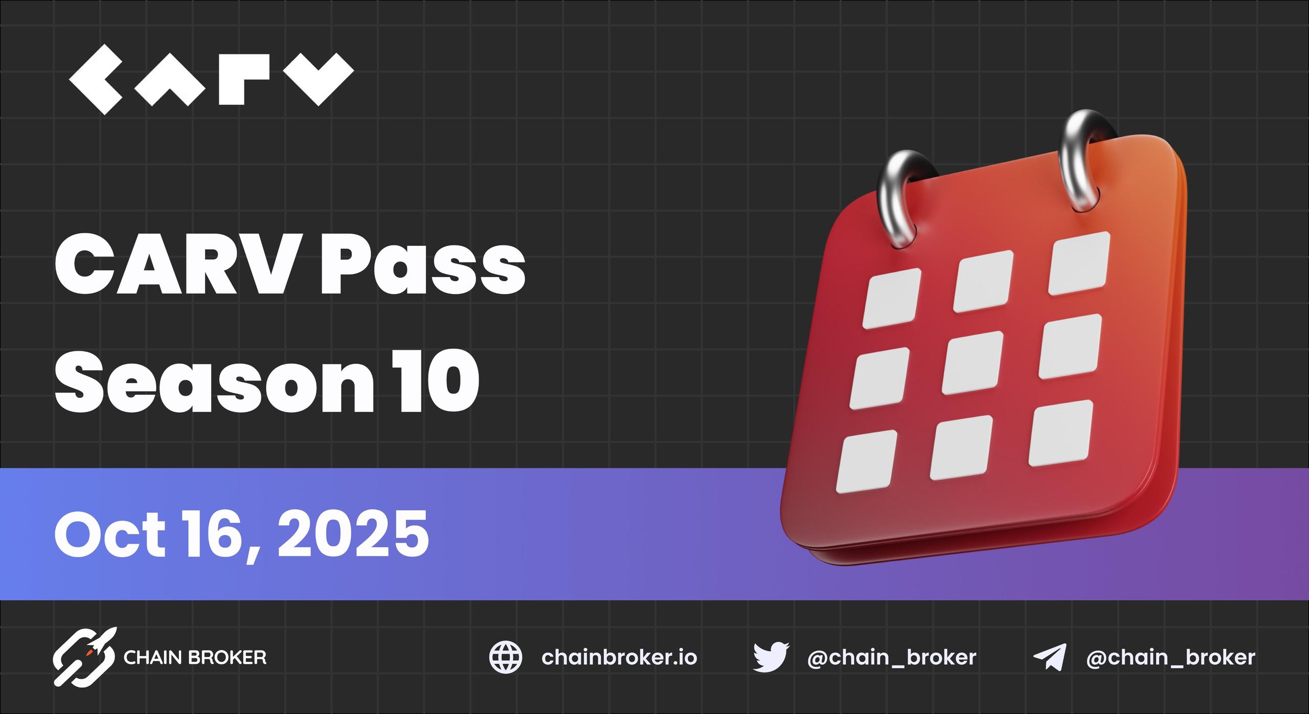 CARV Launches CARV Pass Season 10