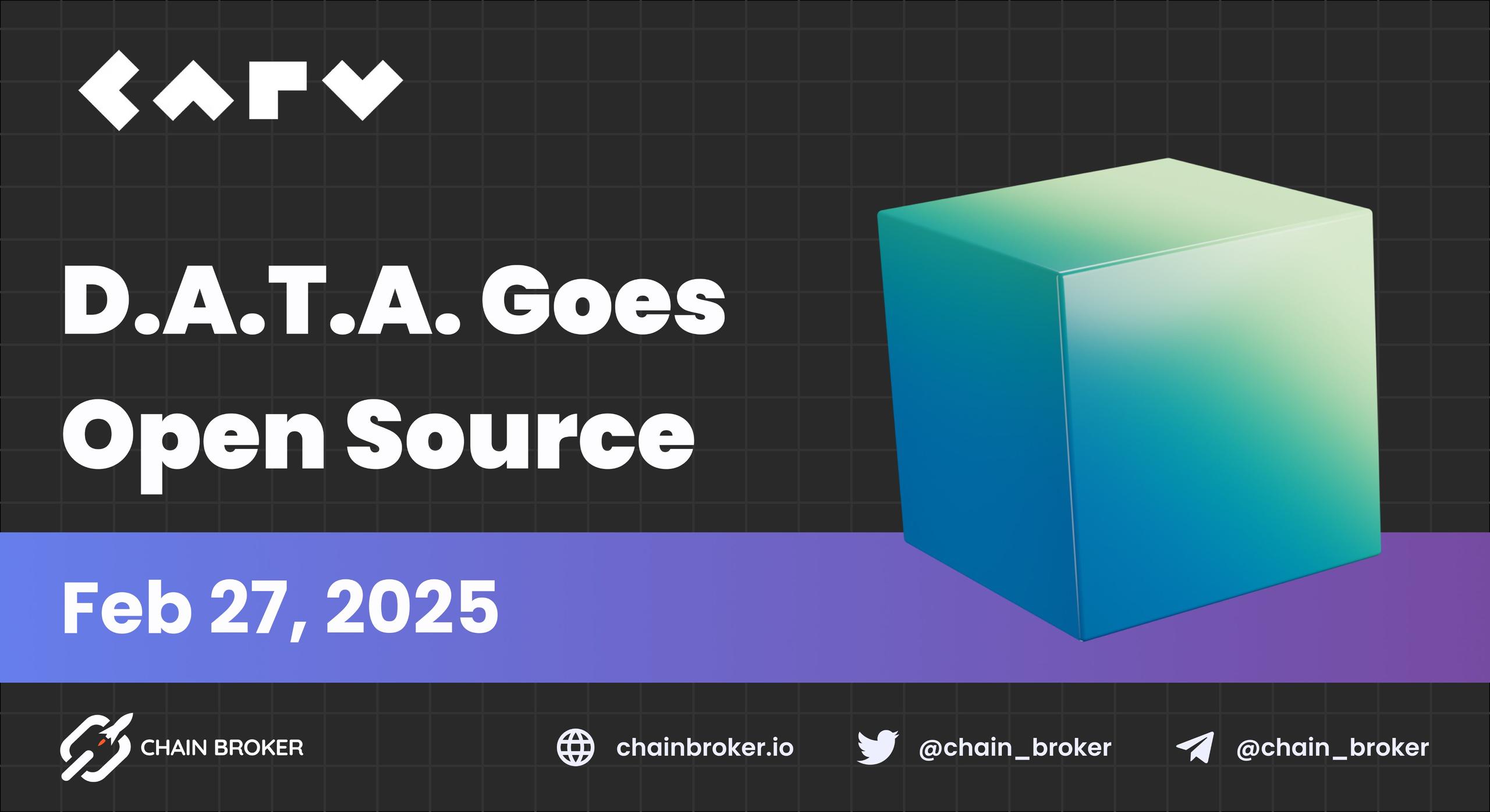 CARV Open-Sources the D.A.T.A. Framework