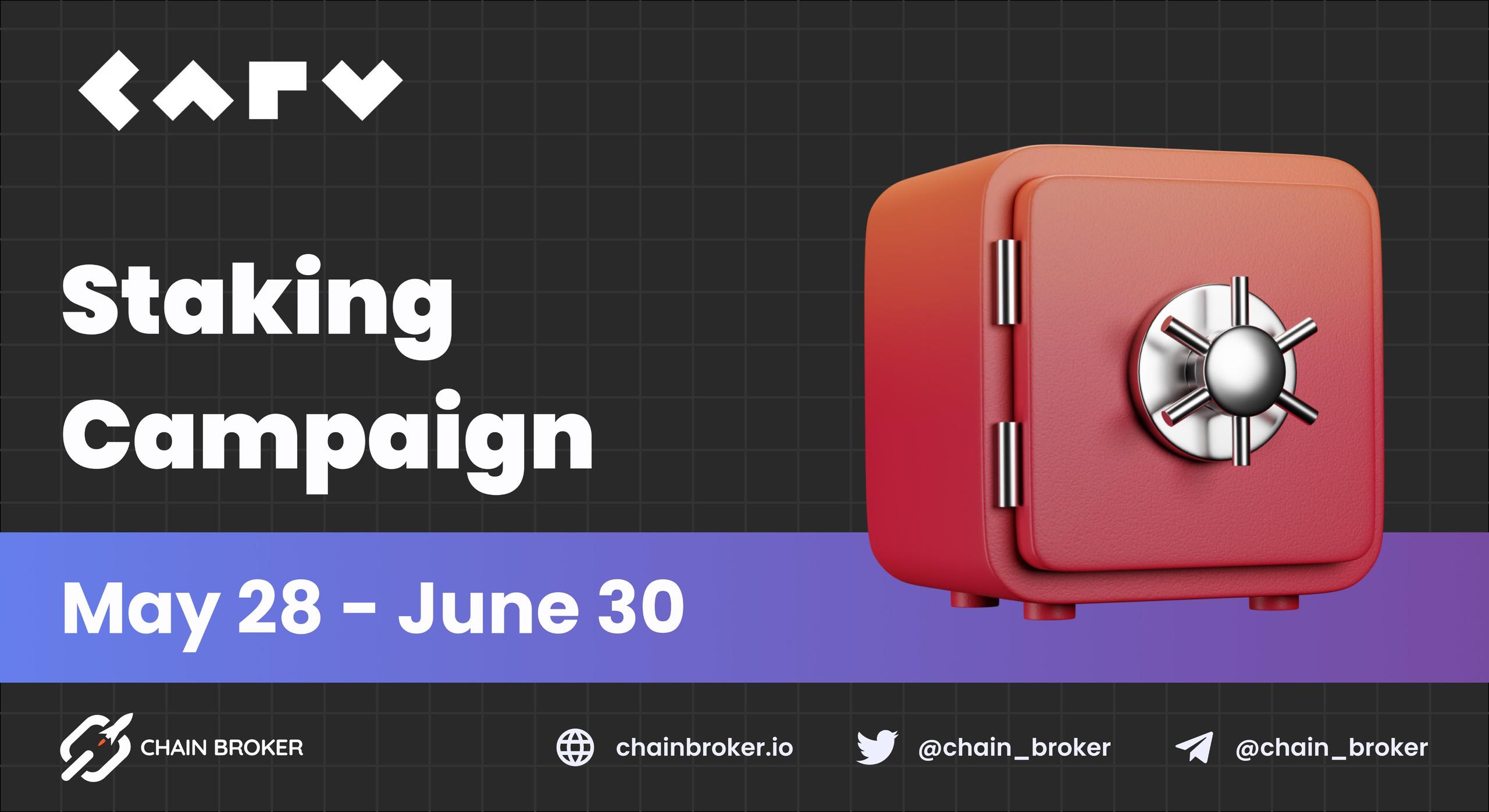 CARV Staking Campaign Goes Live