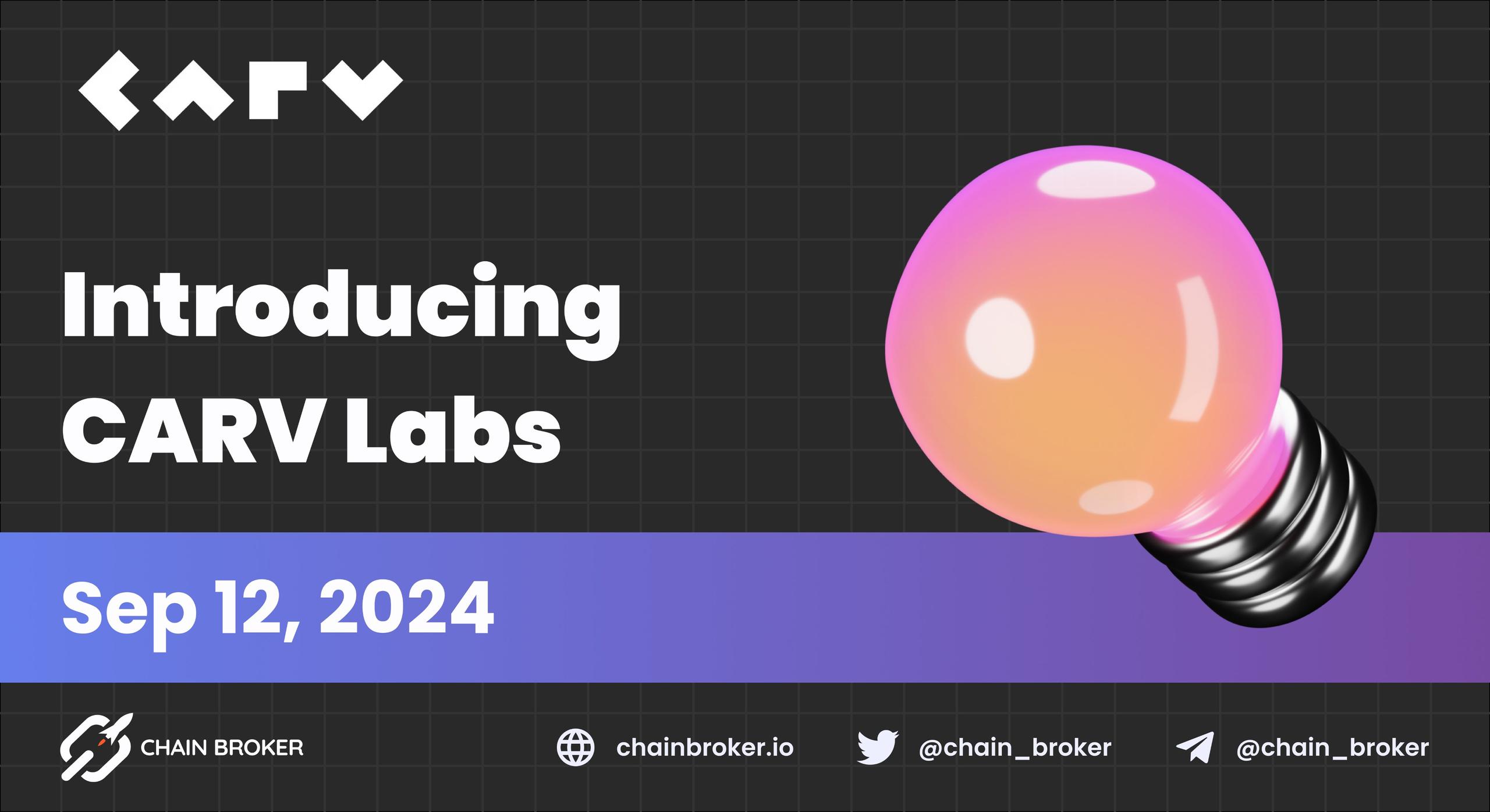 CARV Unveils СARV Labs