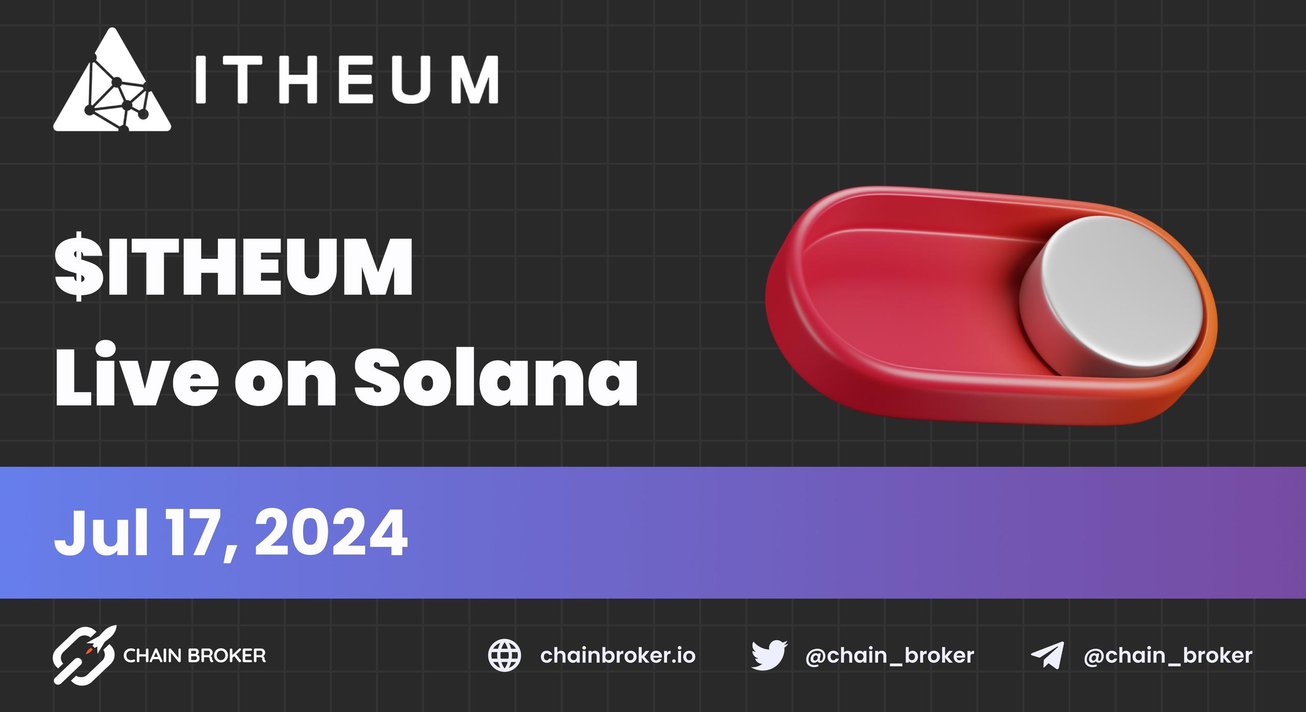 $ITHEUM Token Available on Solana