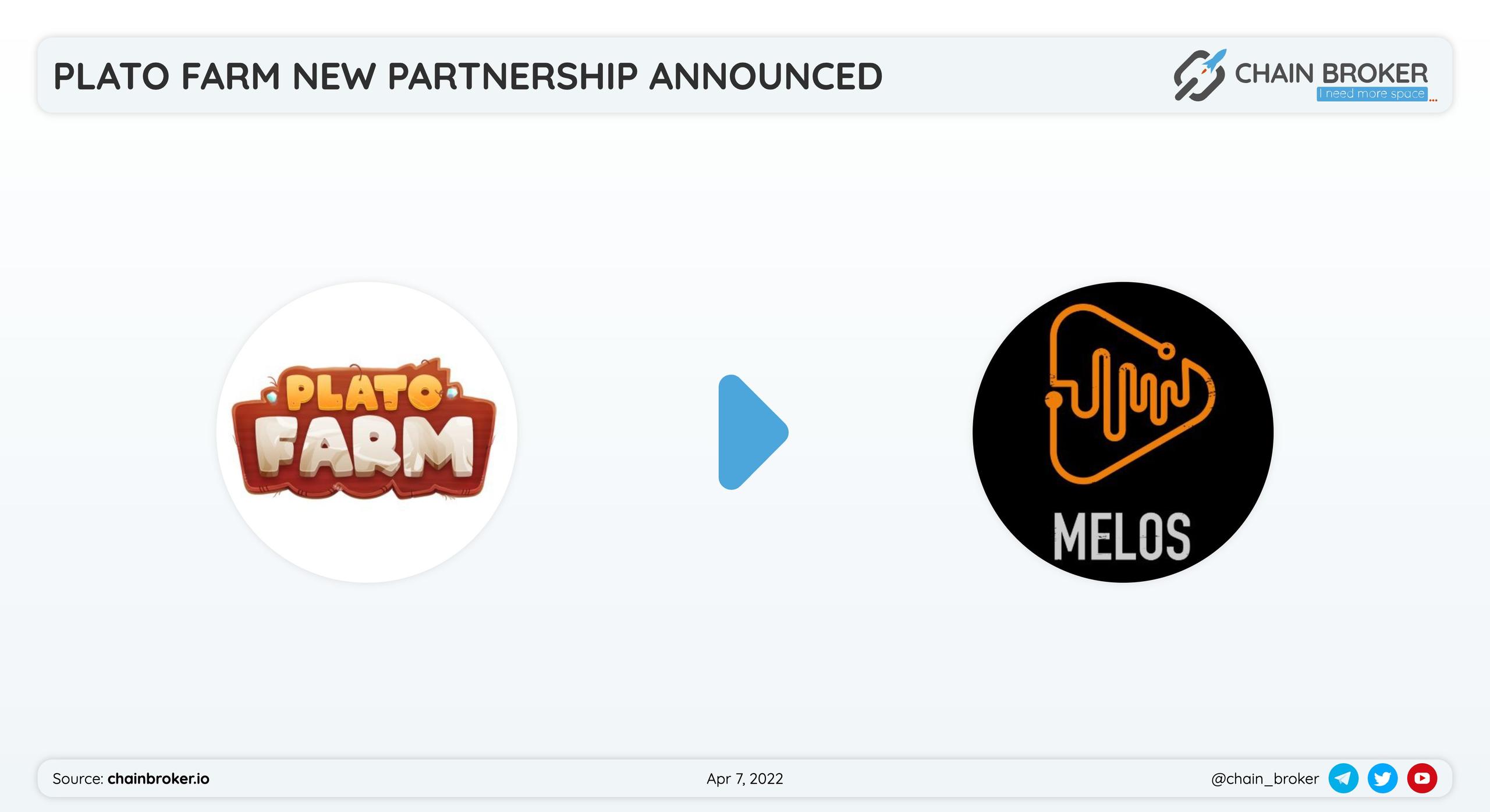 Plato Farm has partnered with  Melos Studio for a strategic union