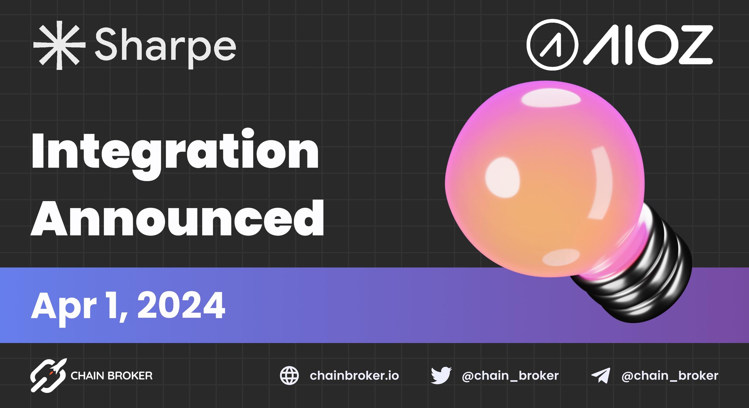 Sharpe AI will utilize AIOZ W3S