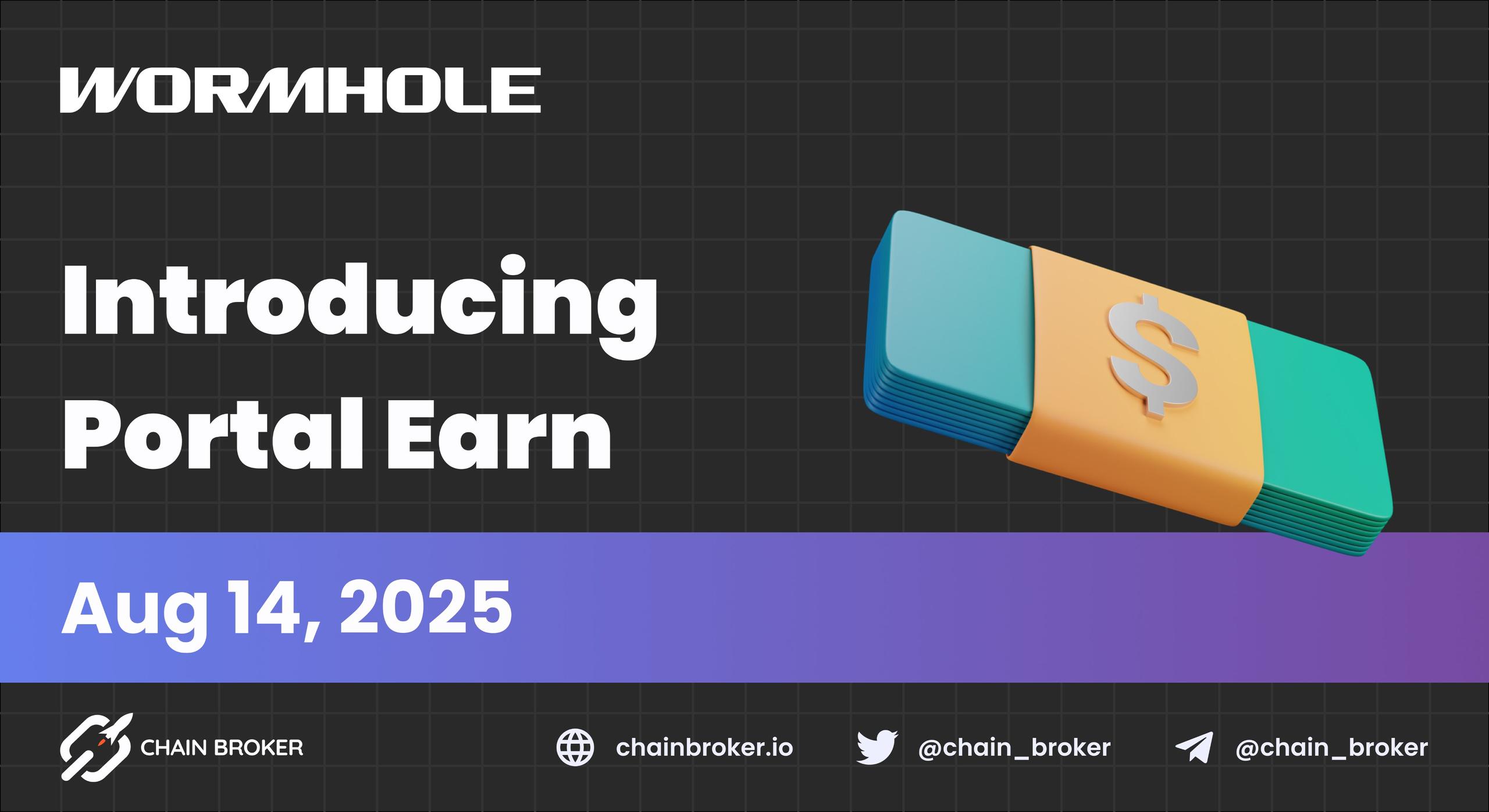 Wormhole Launches Portal Earn