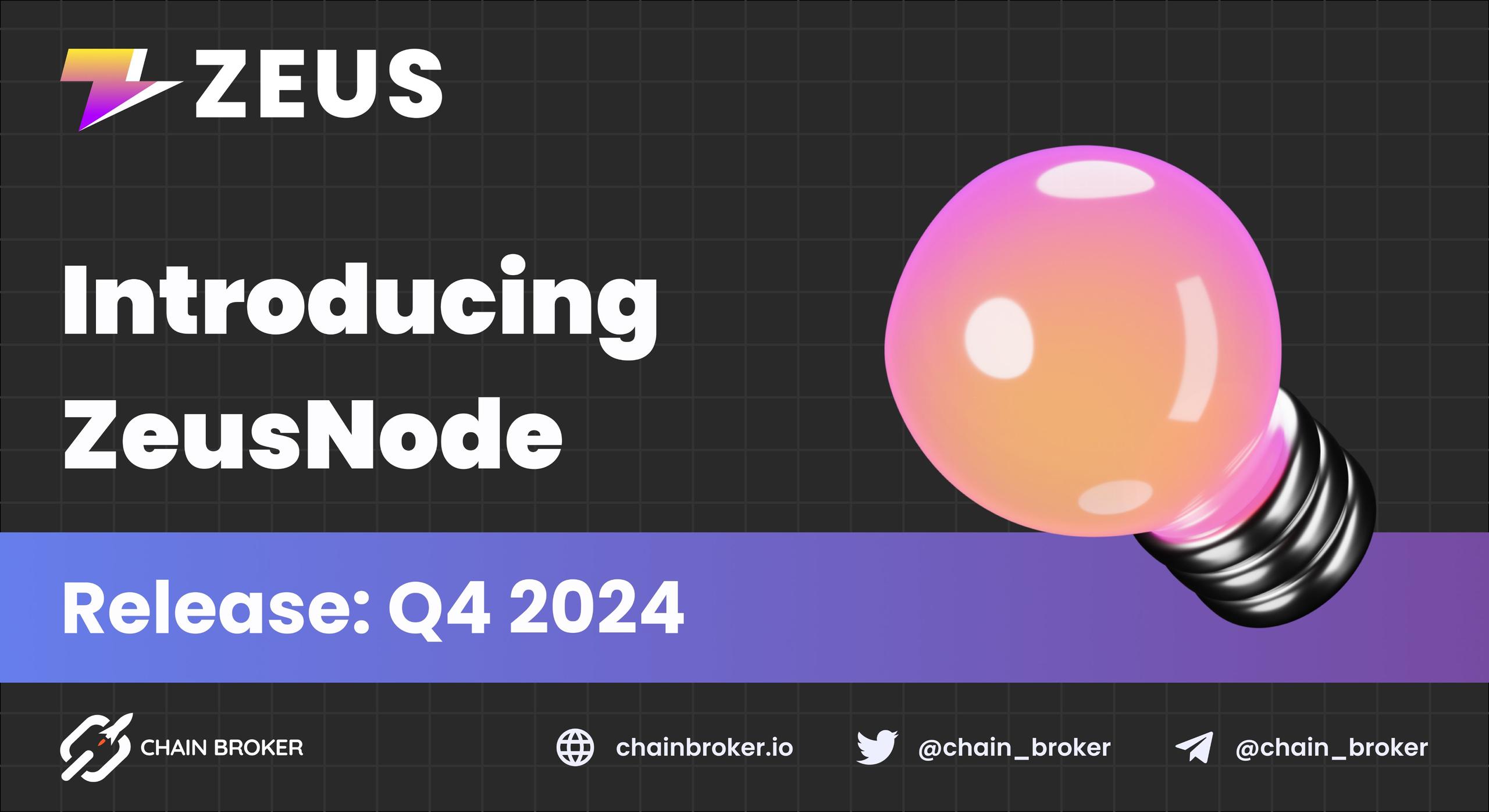 Zeus Network Introduces ZeusNode
