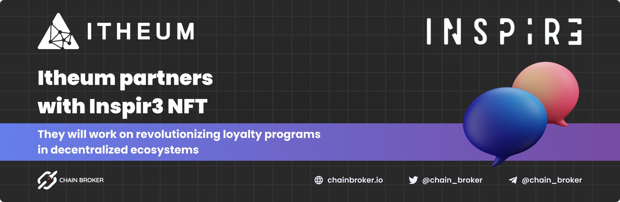 Itheum partners loyalty startup Inspir3