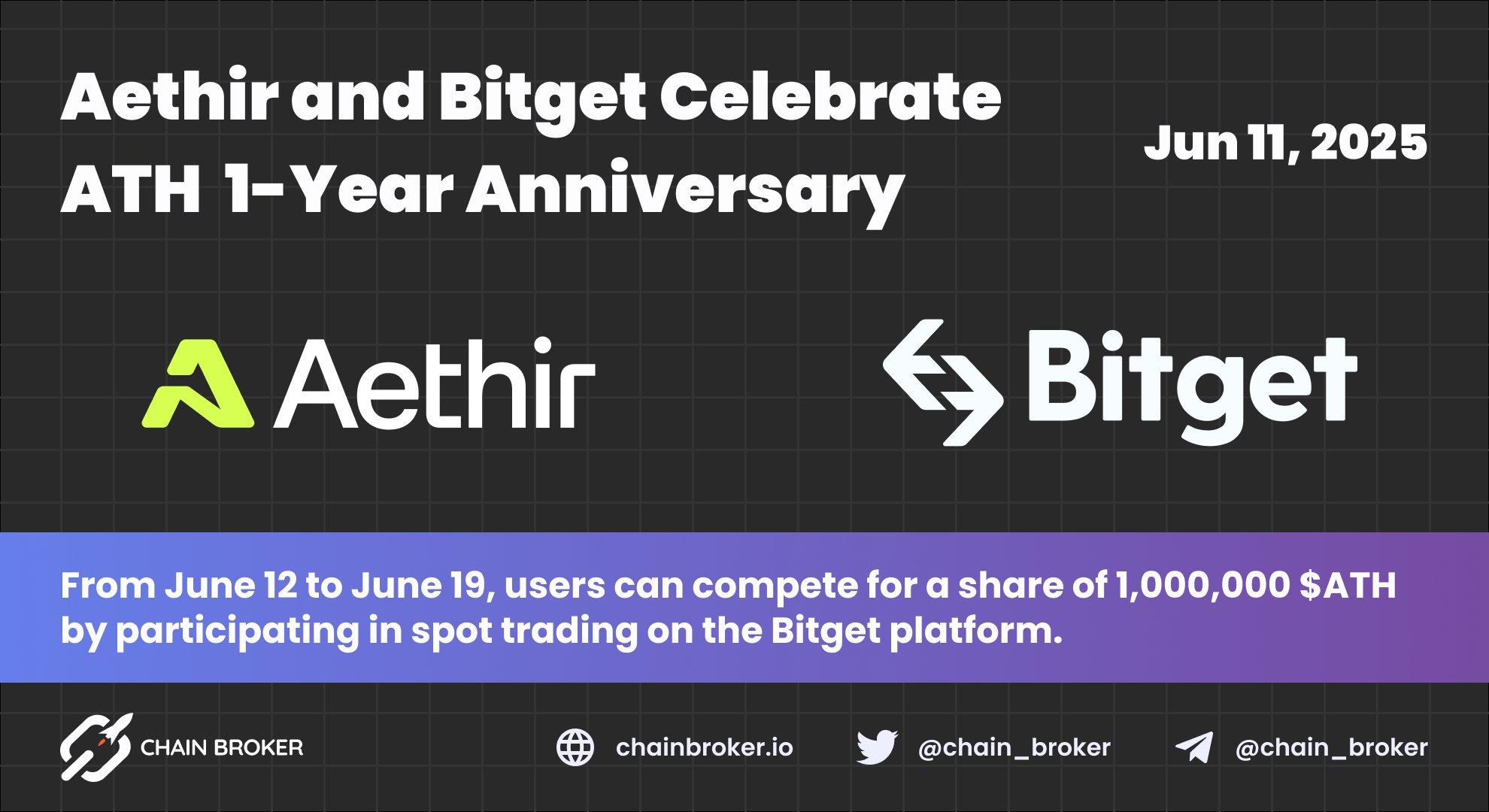 Aethir celebrates ATH 1-Year Anniversary with Bitget CandyBomb Aethir celebrates ATH 1-Year Anniversary with Bitget CandyBomb