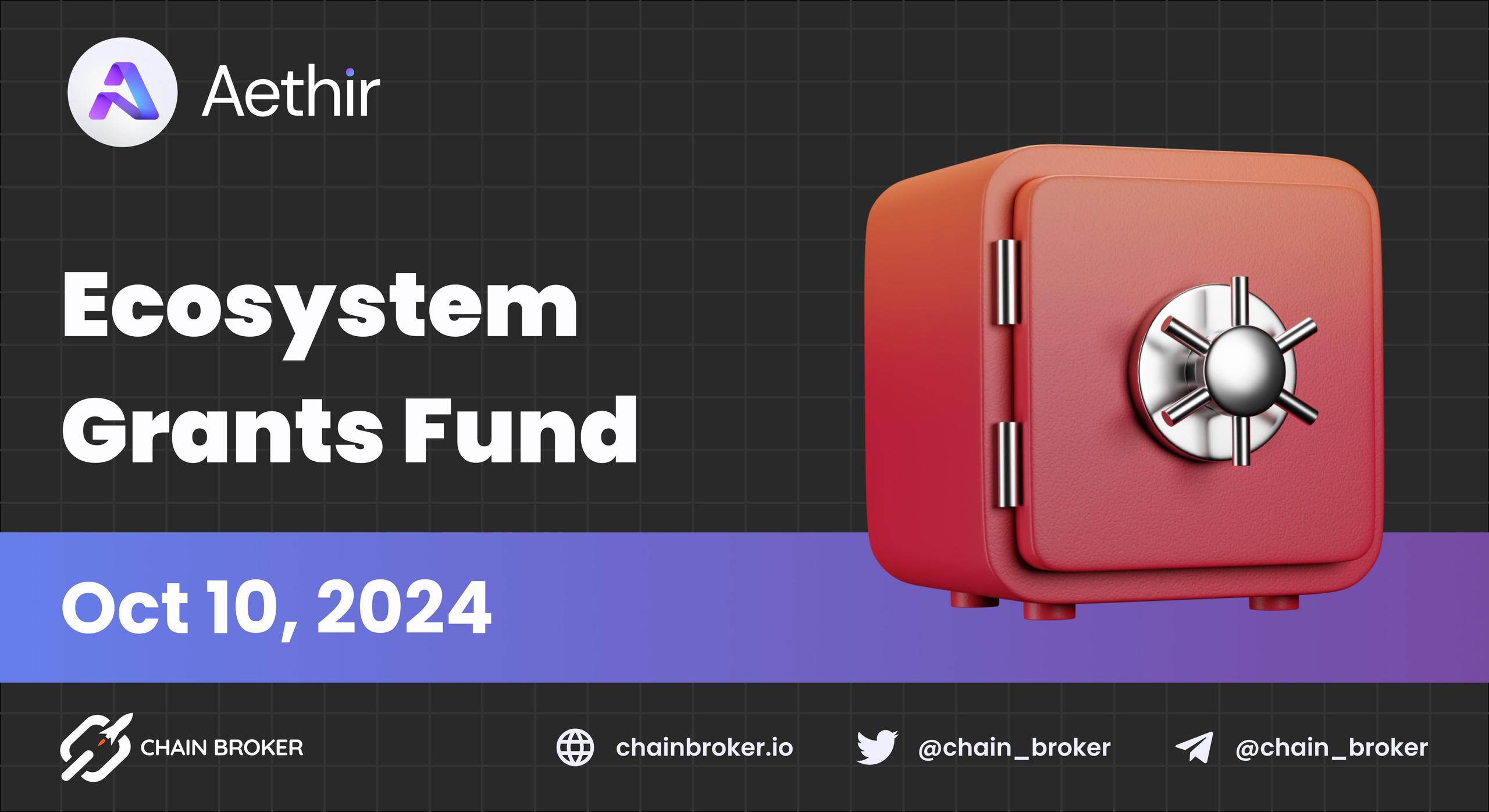 Aethir Launches a $100M Ecosystem Fund Aethir Launches a $100M Ecosystem Fund