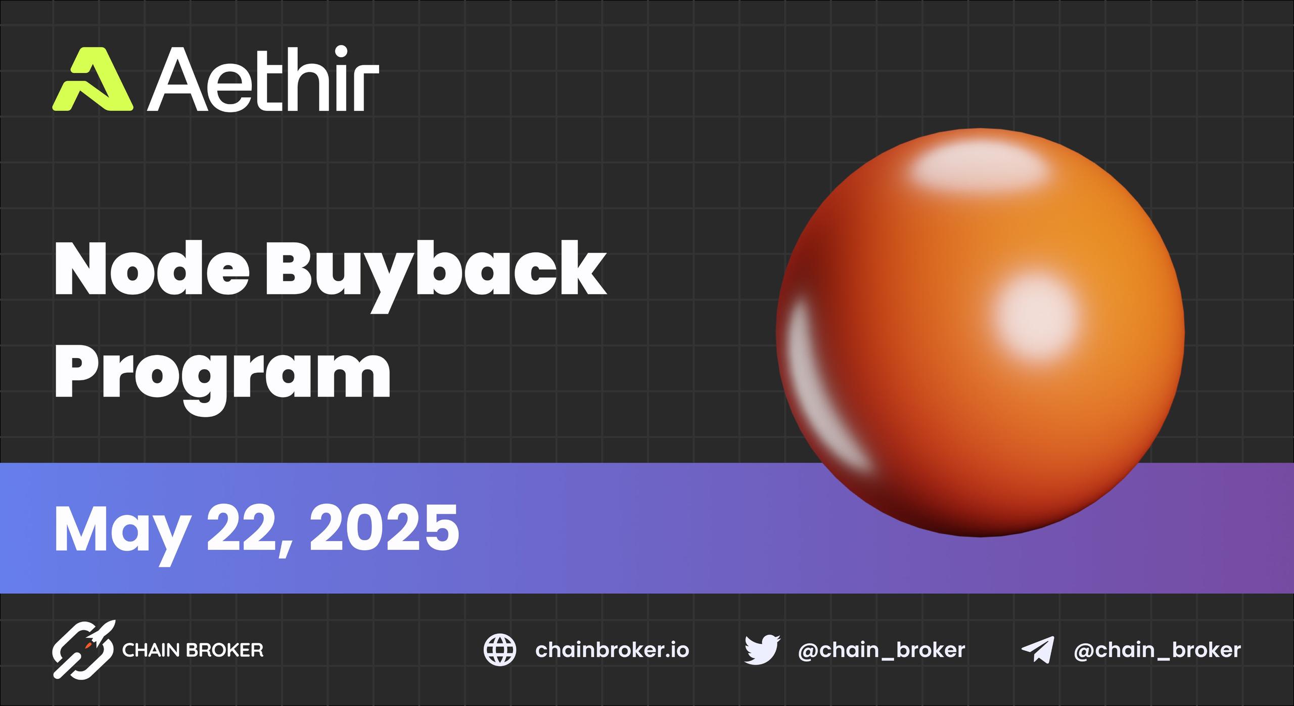 Aethir Launches Checker Node Buyback Program Aethir Launches Checker Node Buyback Program