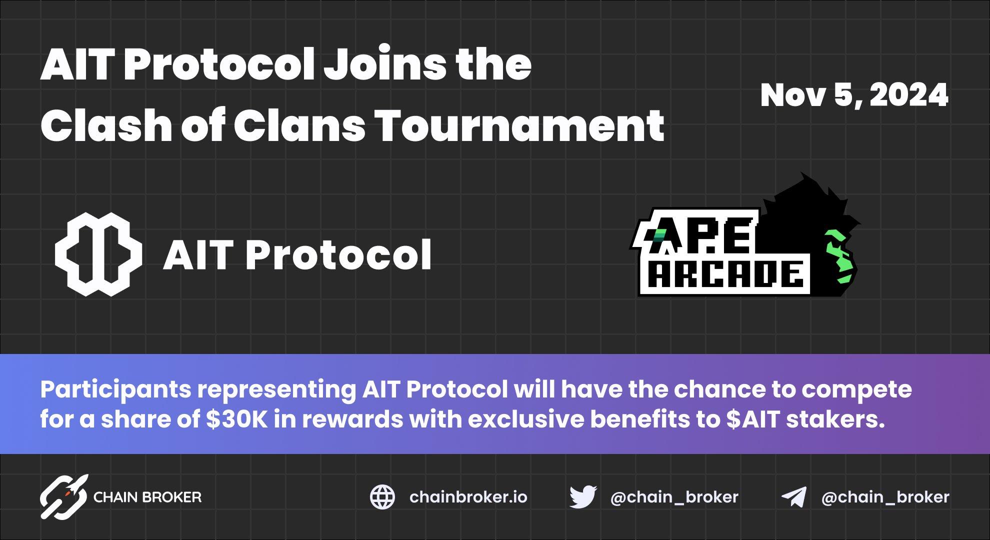 AIT Protocol Joins the Clash of Clans Tournament AIT Protocol Joins the Clash of Clans Tournament