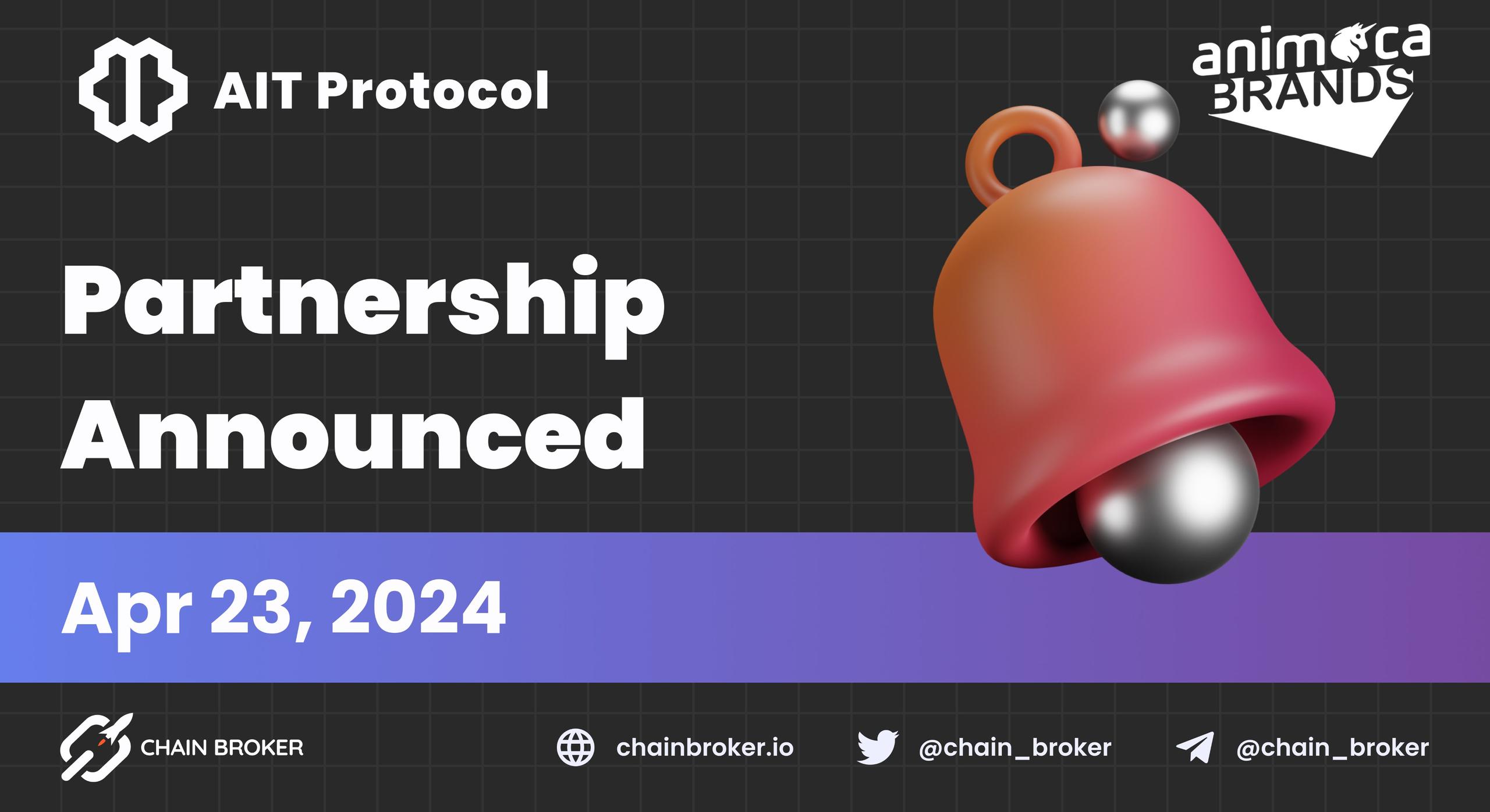 AIT Protocol Receives an Investment from Animoca Brands AIT Protocol Receives an Investment from Animoca Brands