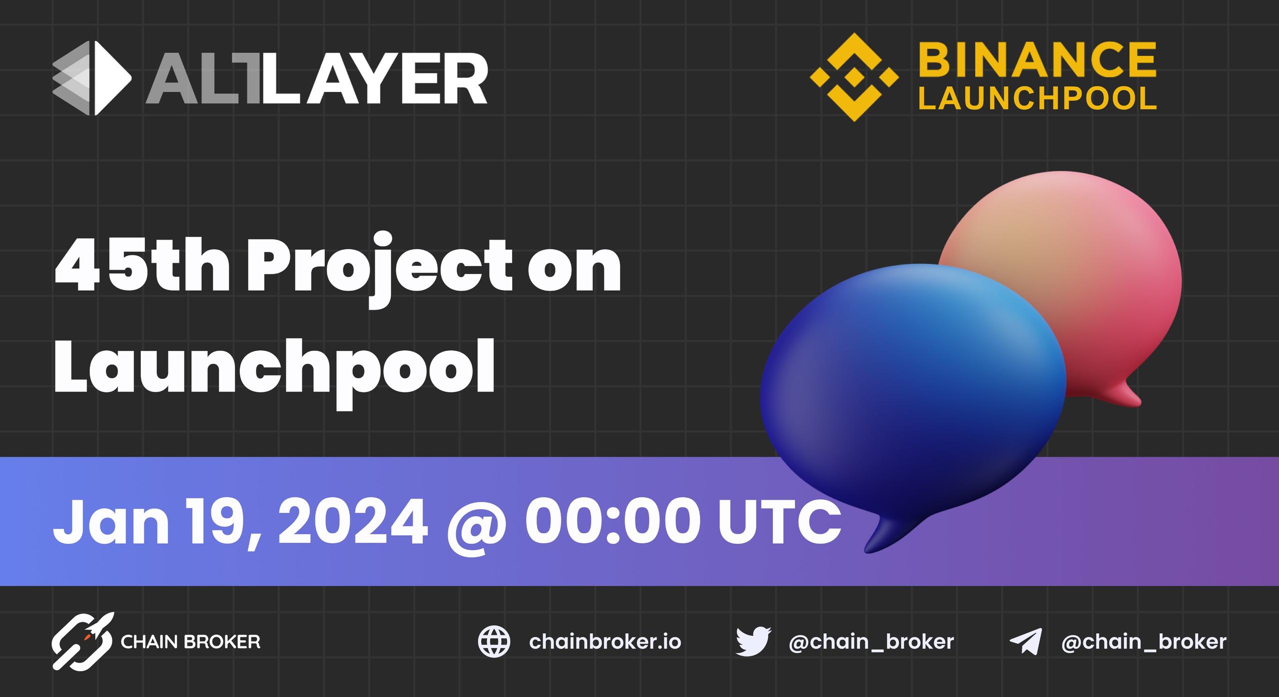 AltLayer is 45th Project on Binance Launchpool AltLayer is 45th Project on Binance Launchpool