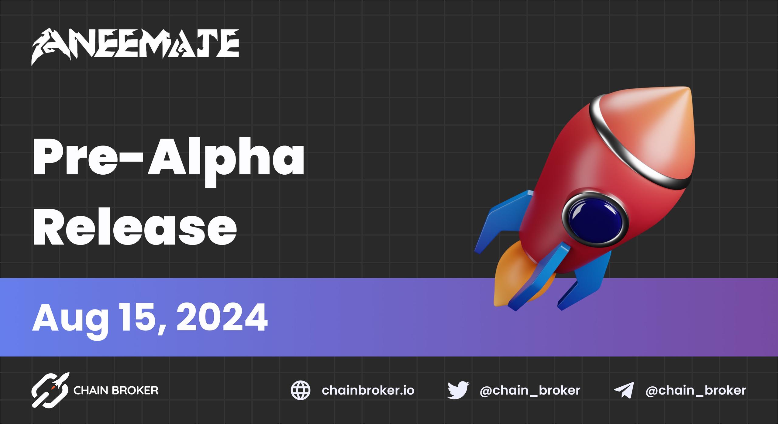 AneeMate Pre-Alpha Launch Announced AneeMate Pre-Alpha Launch Announced