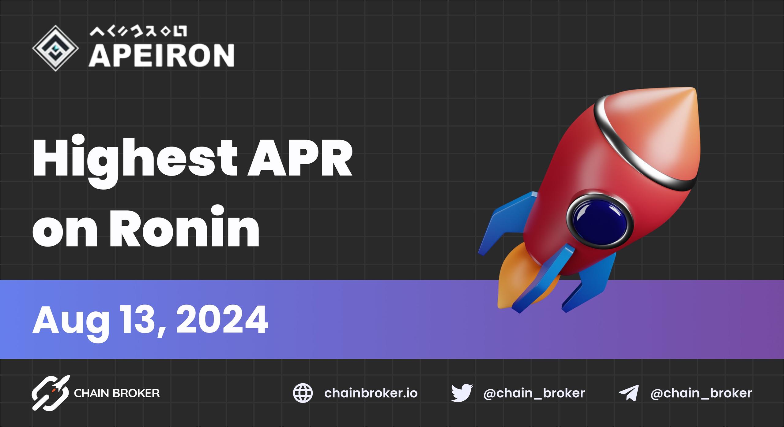 Apeiron's Liquidity Pool Takes the Lead Apeiron's Liquidity Pool Takes the Lead