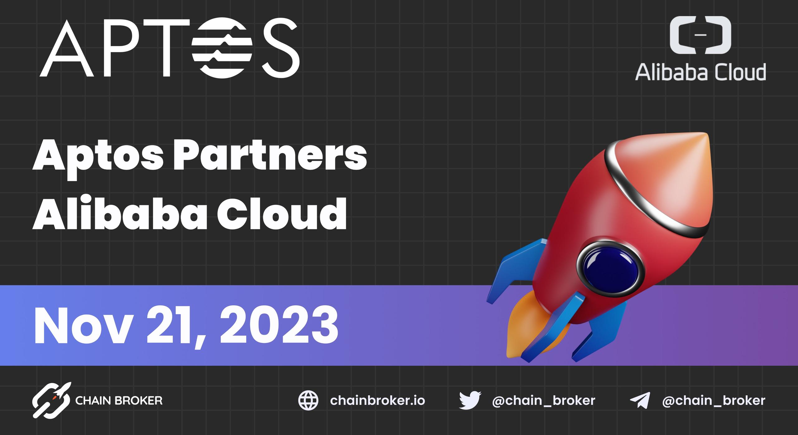 Aptos Foundation partners Alibaba Cloud to boost Web3