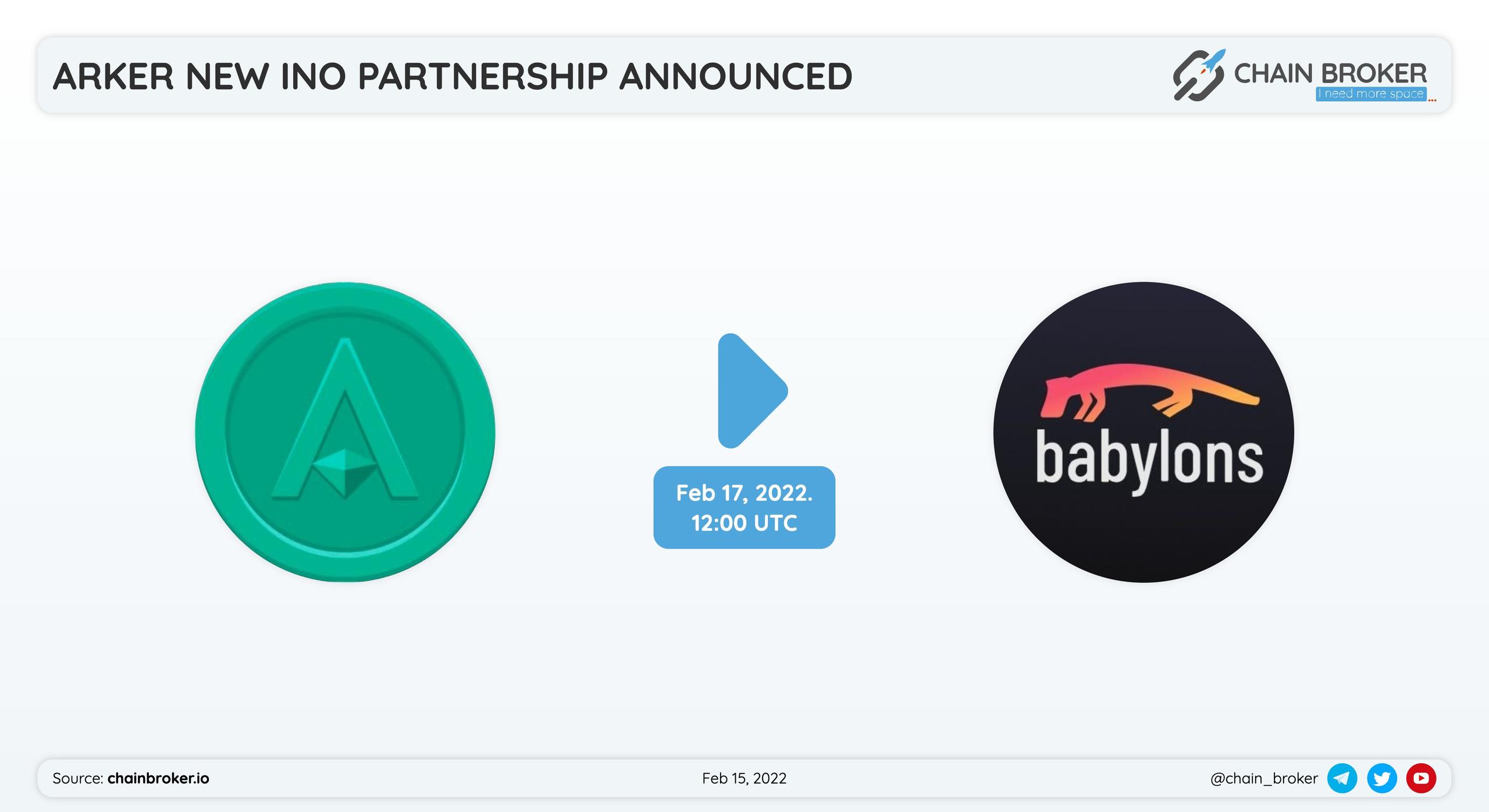 Arker Community has partnered with BabylonsNFT for an INO.