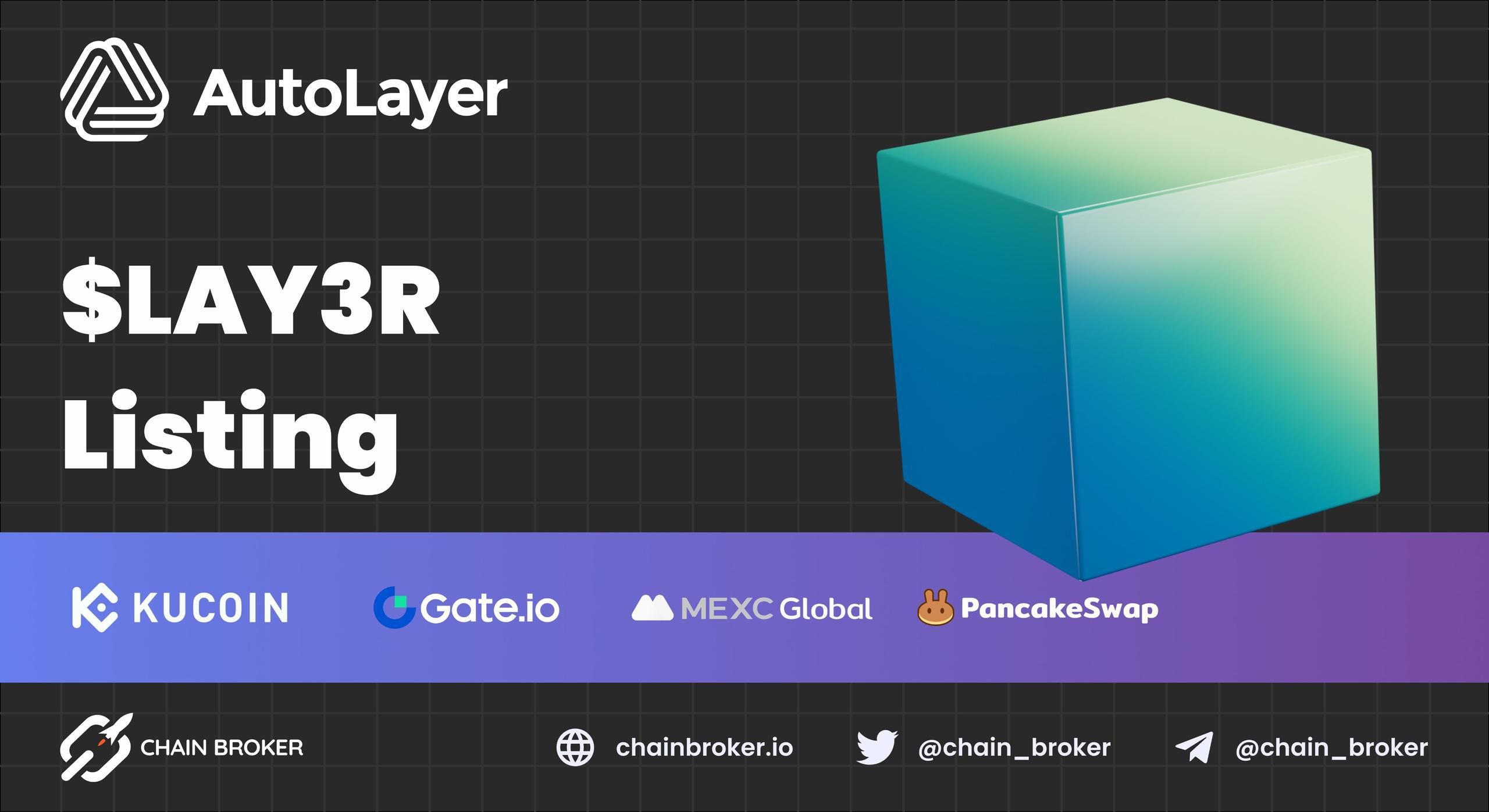 AutoLayer has been Listed on Multiple Exchanges AutoLayer has been Listed on Multiple Exchanges