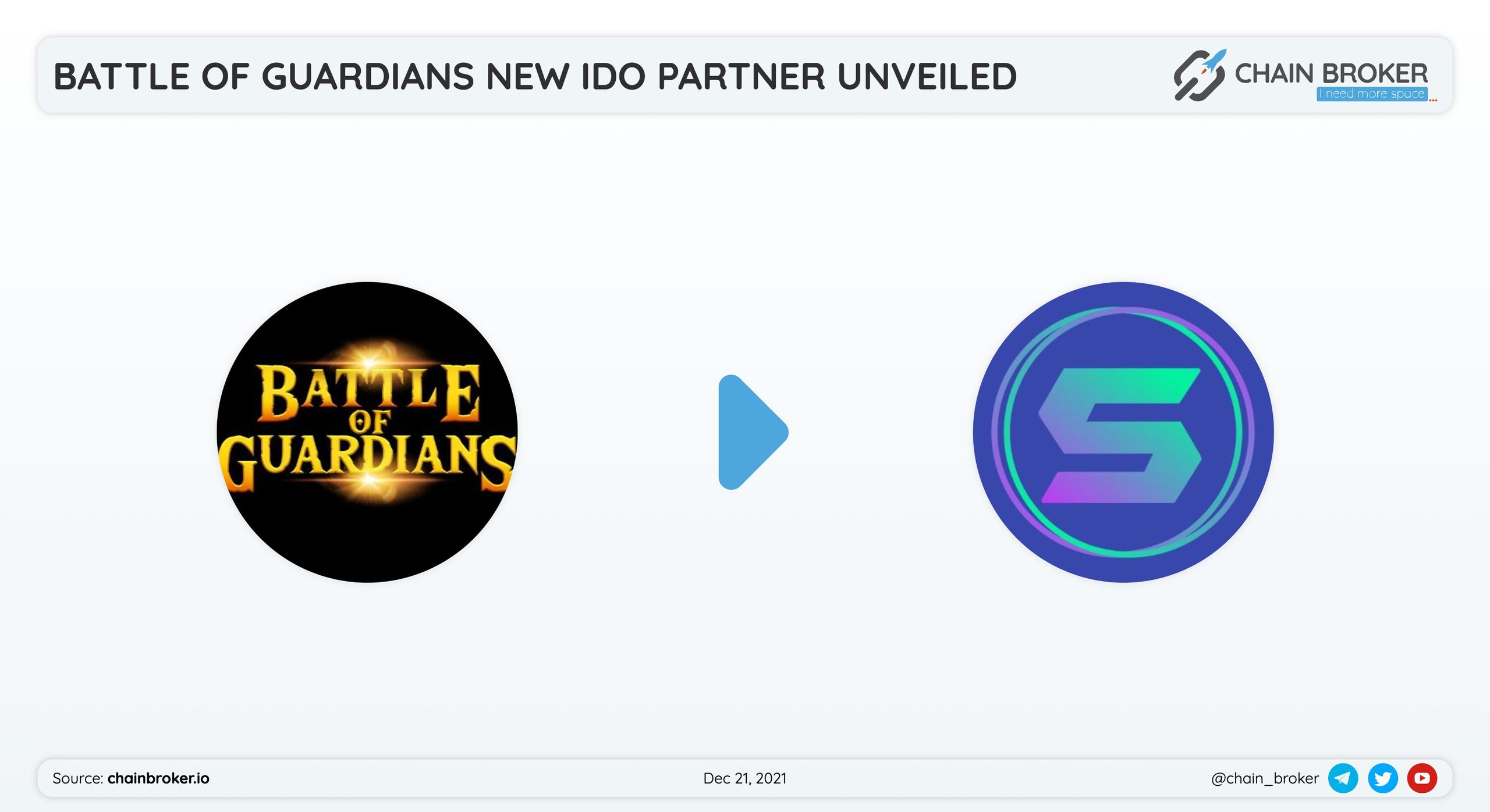 Battle of Guardians has partnered with Solrazr for a token launch.