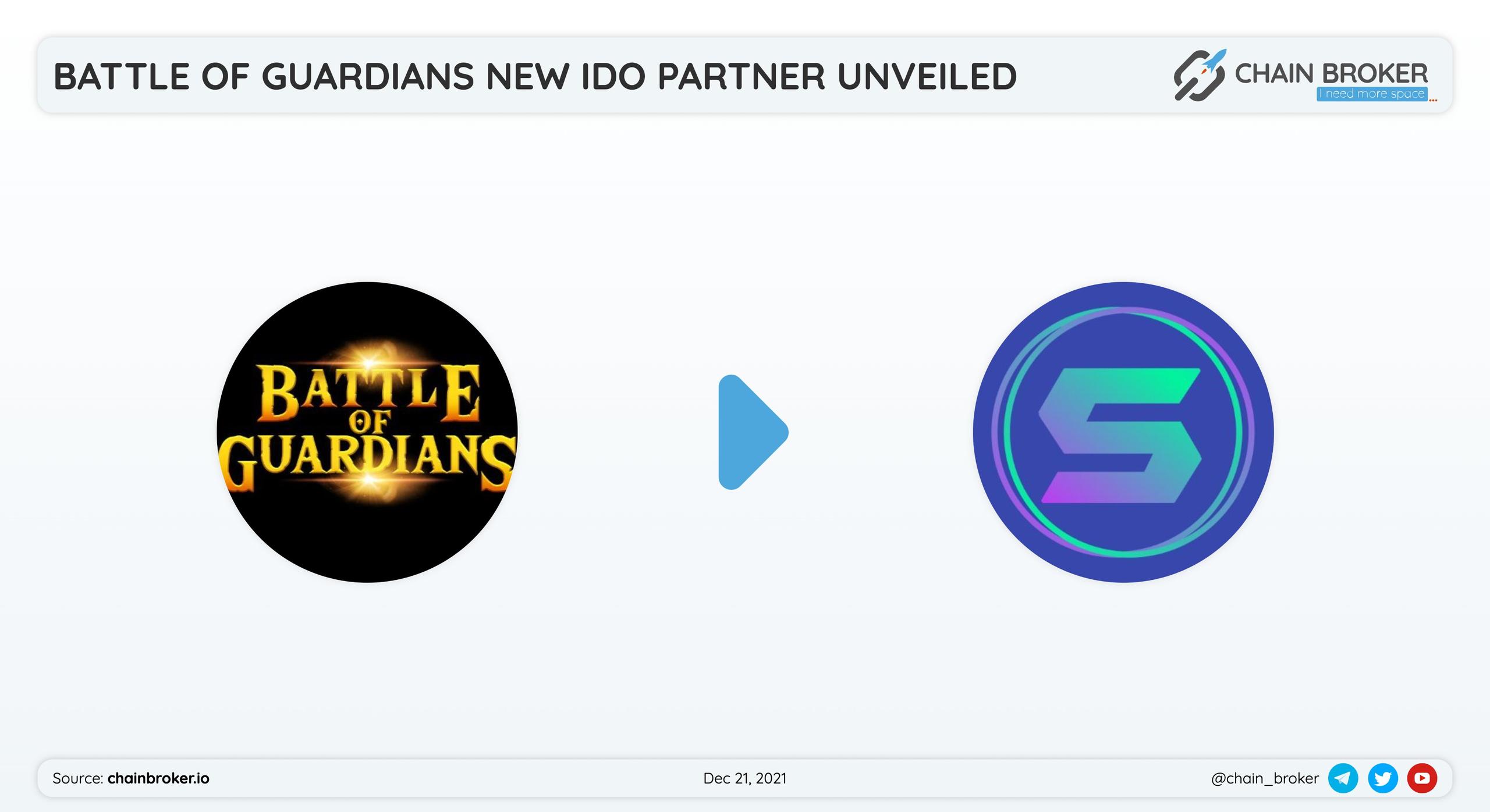 Battle of Guardians has partnered with Solrazr for a token launch. Battle of Guardians has partnered with Solrazr for a token launch.