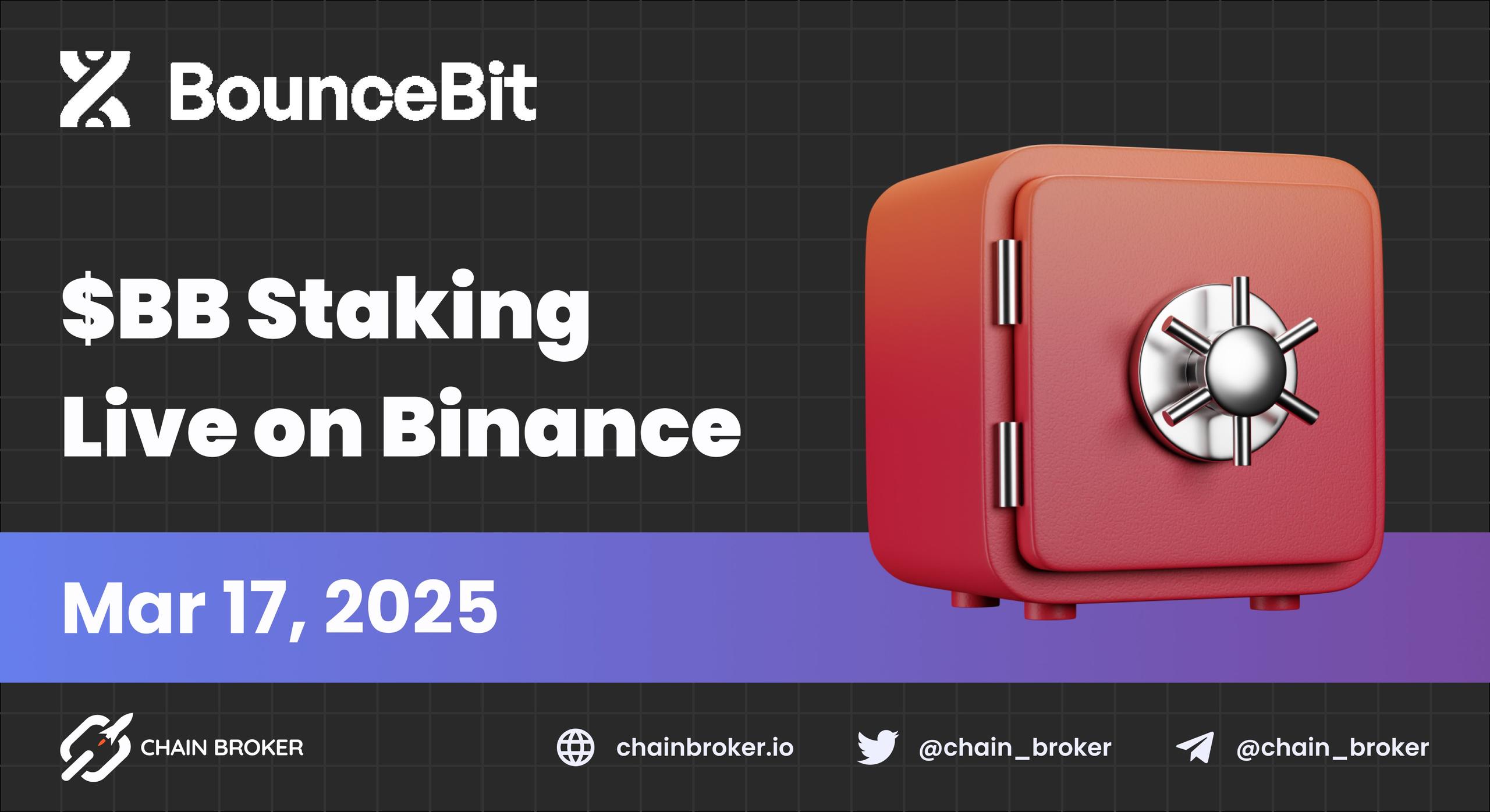 Binance Integrates Native BounceBit Staking Binance Integrates Native BounceBit Staking