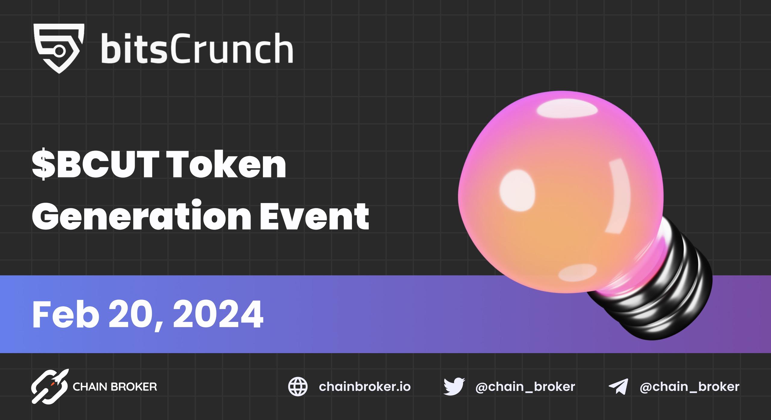 BitsCrunch Token Launch is planned on 20th Feb BitsCrunch Token Launch is planned on 20th Feb