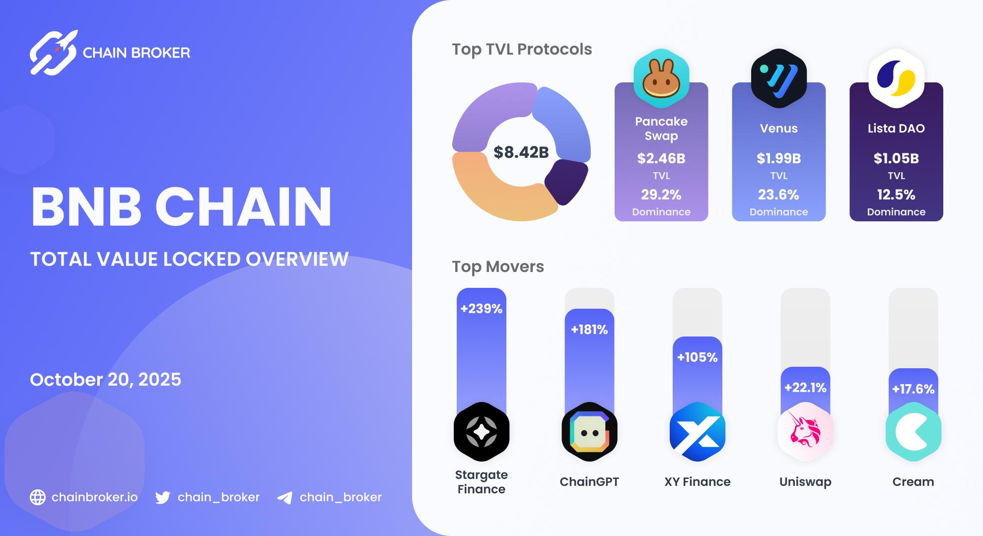 BNB Chain Total Value Locked overview BNB Chain Total Value Locked overview