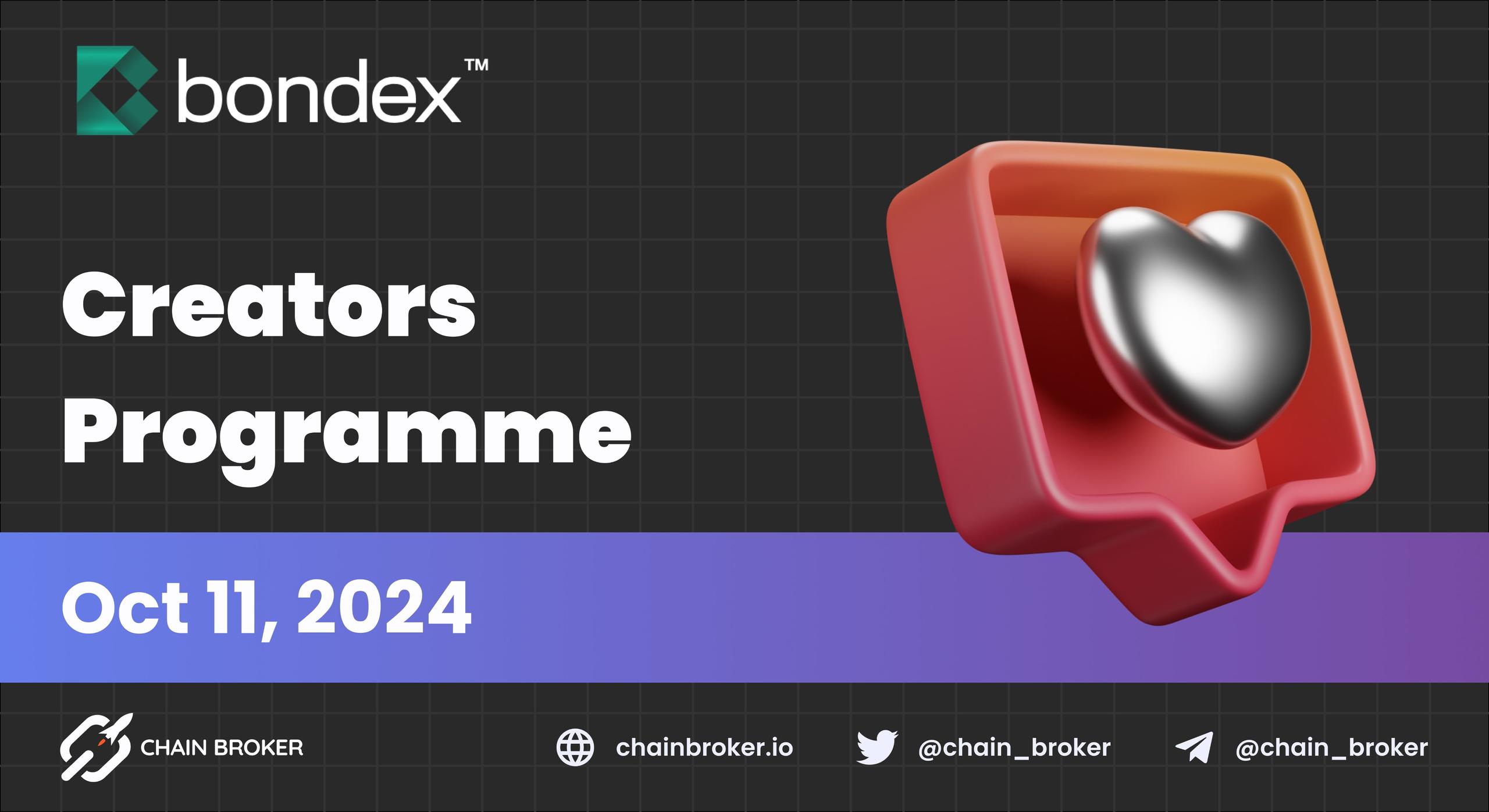 Bondex Launches a Creators Programme Bondex Launches a Creators Programme