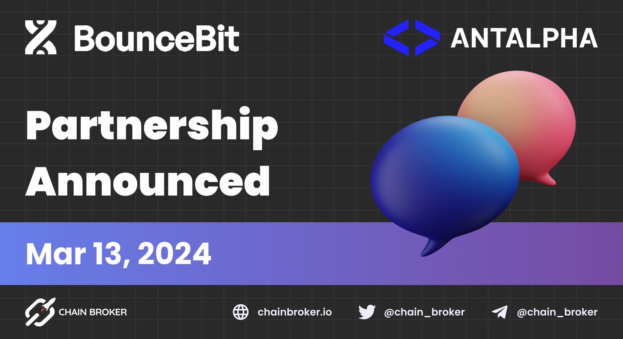 BounceBit and Antalpha announce partnership BounceBit and Antalpha announce partnership