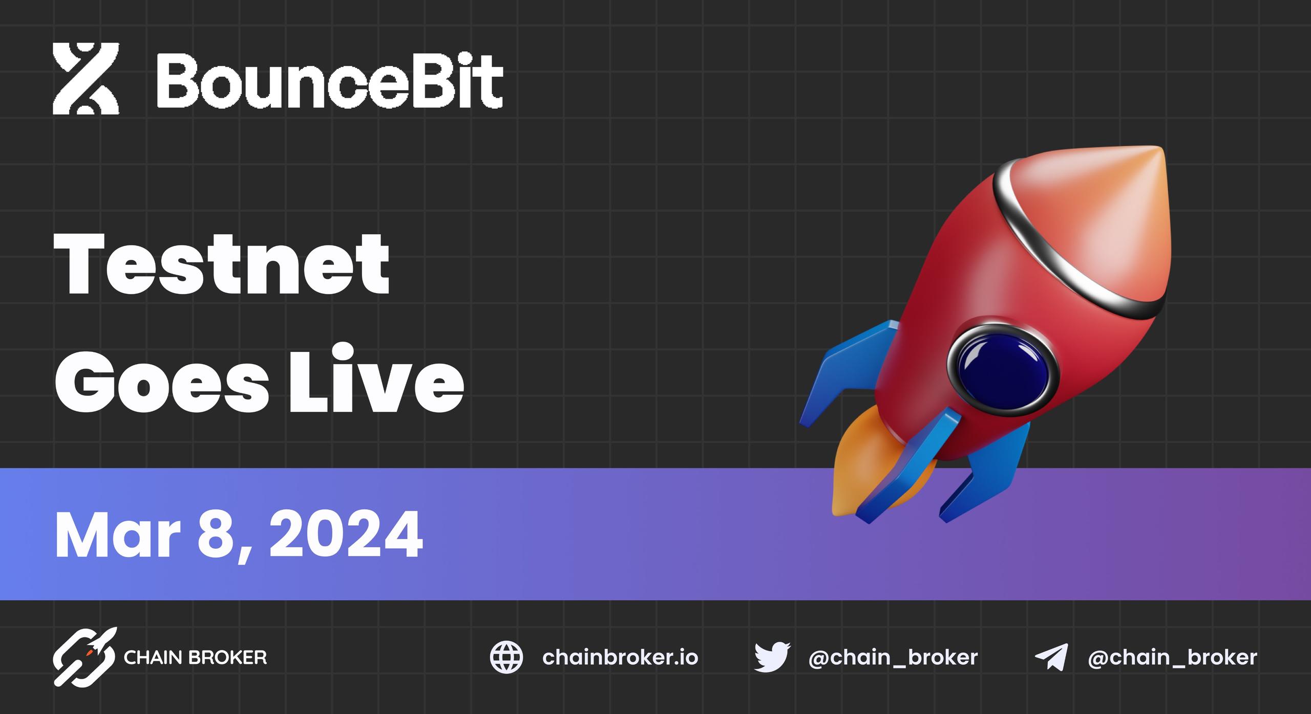 BounceBit Testnet goes Live