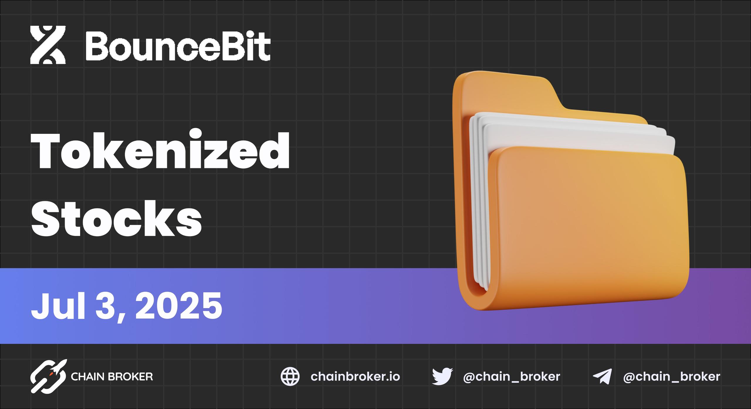 BounceBit to Launch Tokenized Stocks in Q4 2025 BounceBit to Launch Tokenized Stocks in Q4 2025