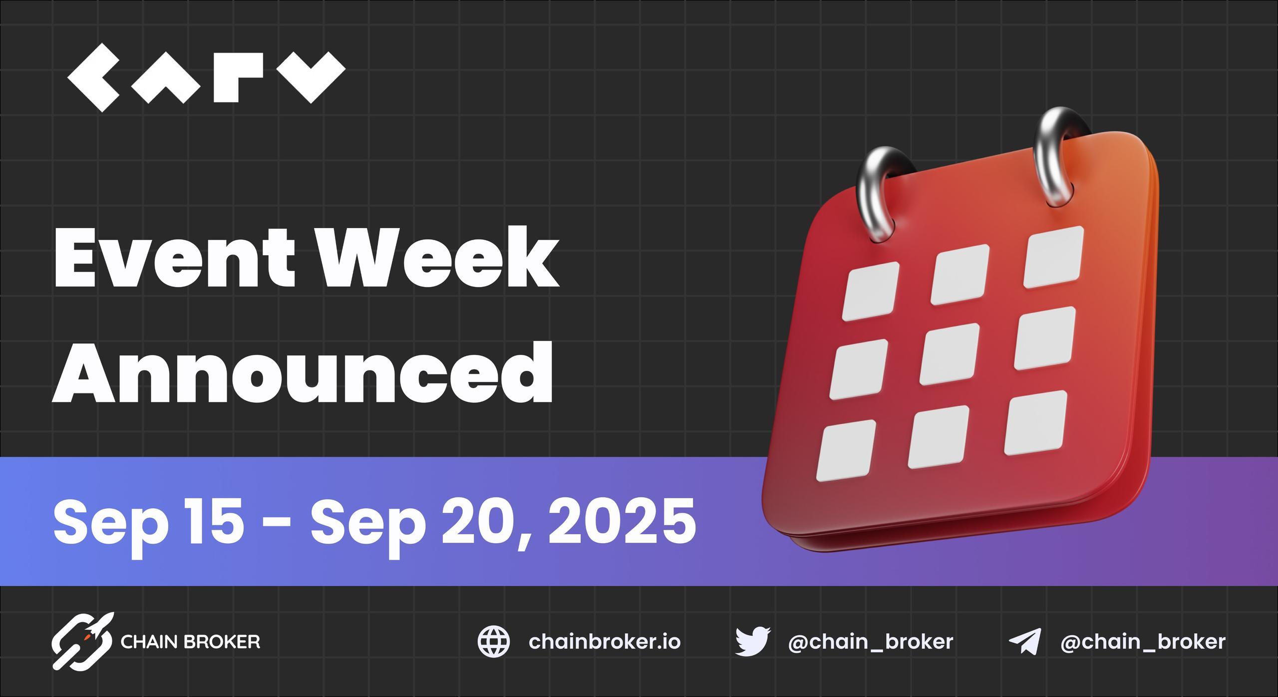CARV Announces the Start of an Event Week CARV Announces the Start of an Event Week