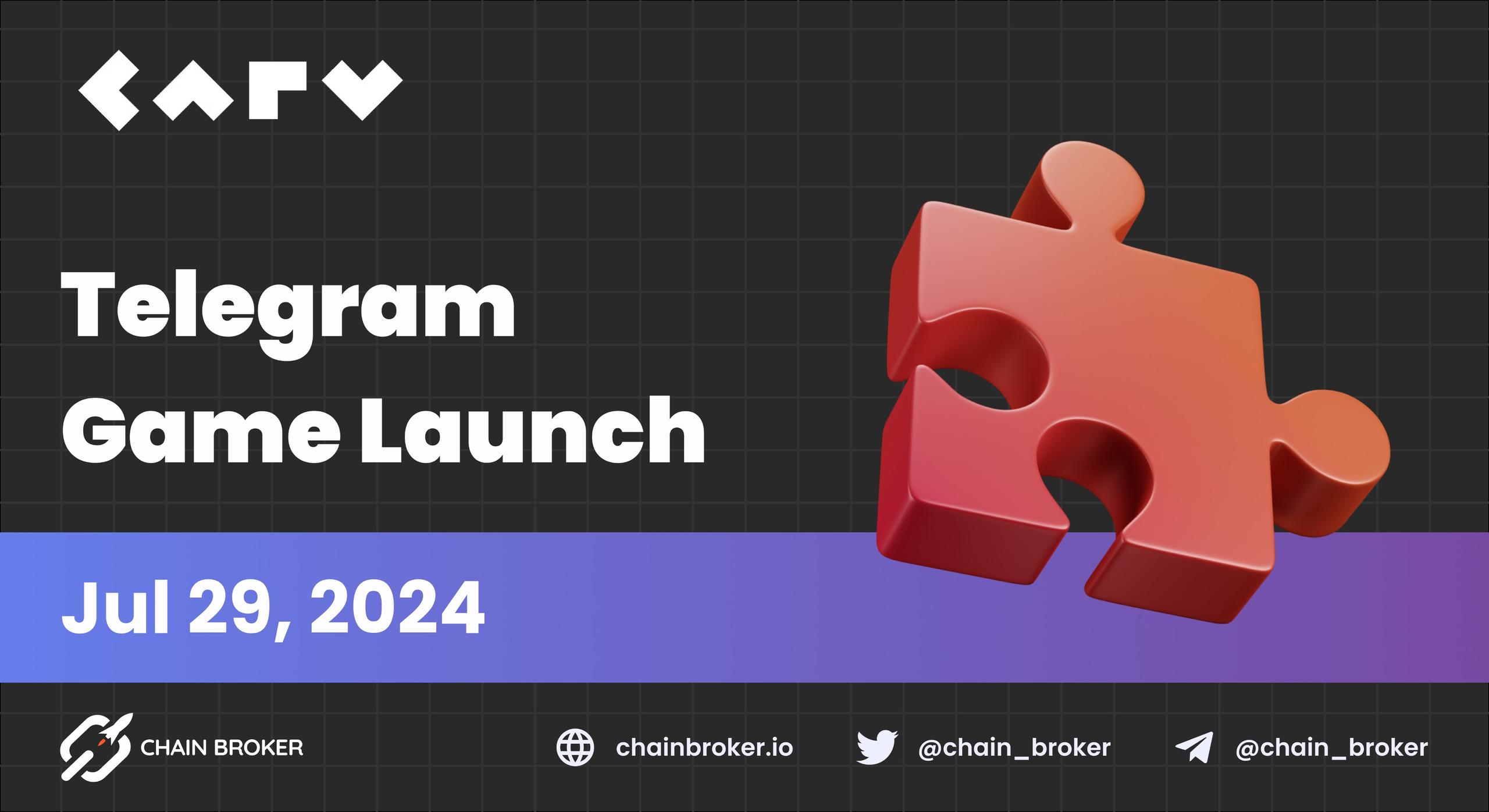 CARV Launches an Idle Game on Telegram CARV Launches an Idle Game on Telegram