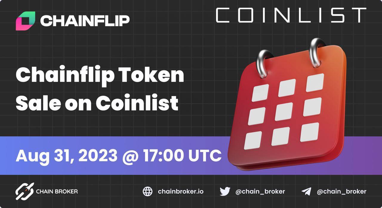 Chainflip sale on CoinList Chainflip sale on CoinList