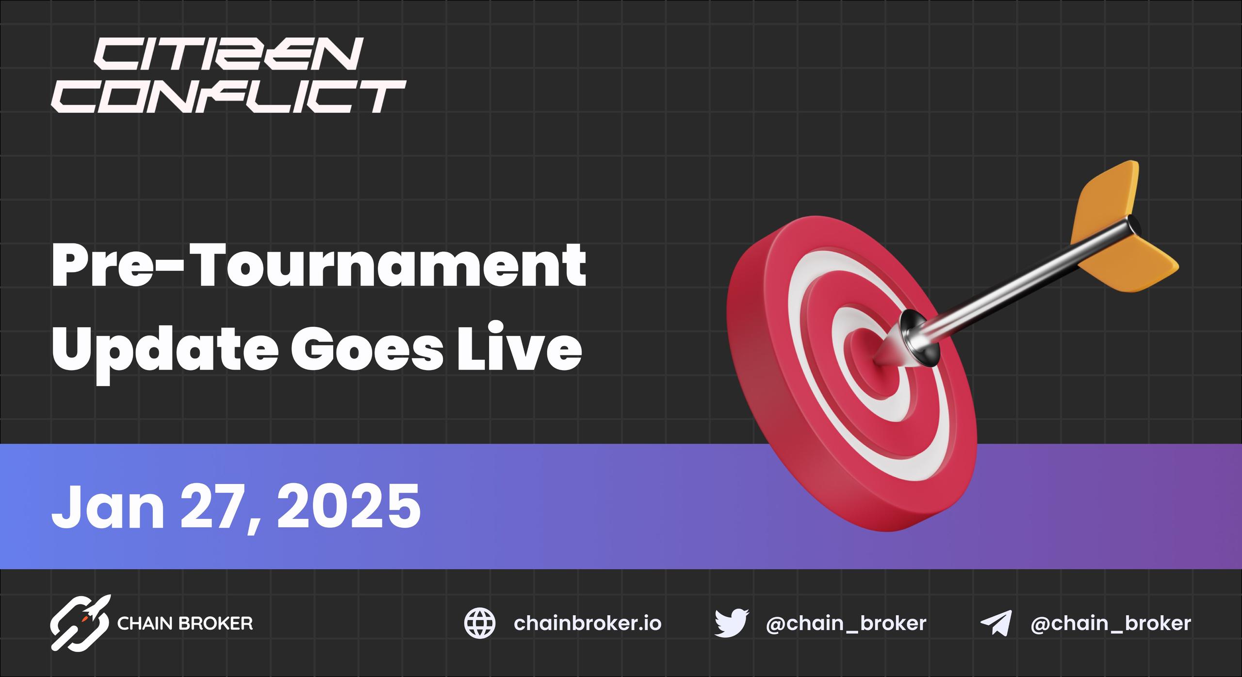 Citizen Conflict Pre-Tournament Update is Live Citizen Conflict Pre-Tournament Update is Live
