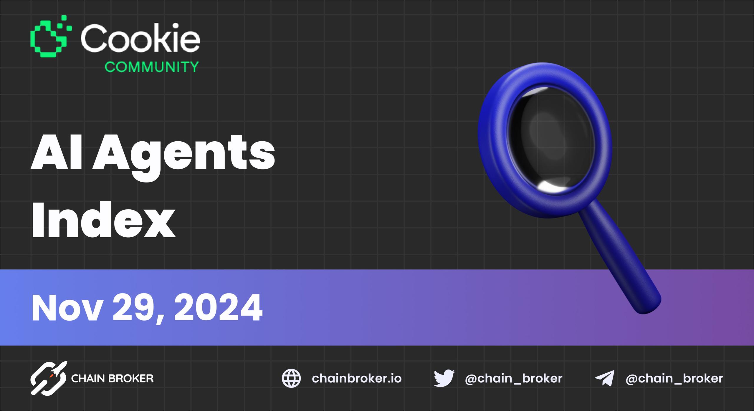 Cookie DAO Launches Cookie.fun: The First AI Agents Index Cookie DAO Launches Cookie.fun: The First AI Agents Index