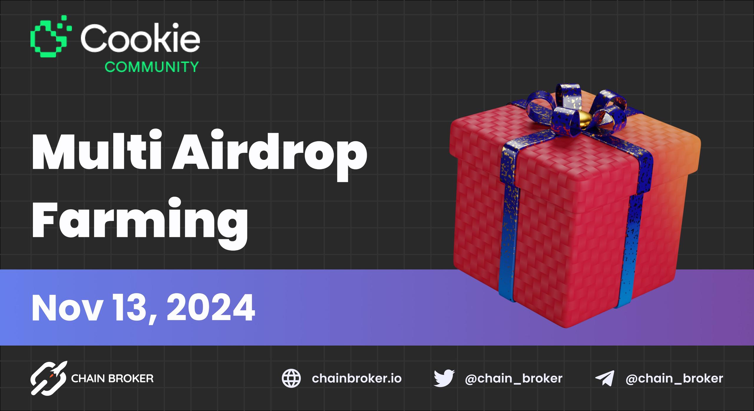 Cookie DAO Launches Multi Airdrop Farming Cookie DAO Launches Multi Airdrop Farming
