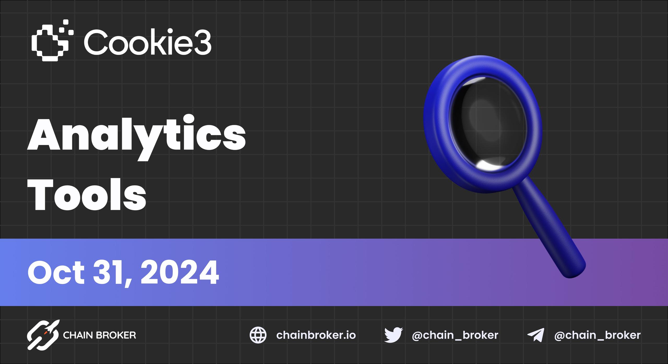Cookie3 Presents Analytics & KOL Intelligence Tools Cookie3 Presents Analytics & KOL Intelligence Tools