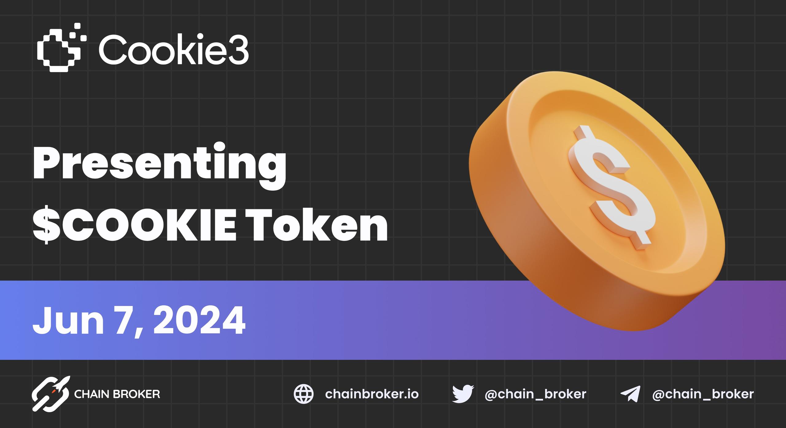 Cookie3 Reveals $COOKIE Token Features Cookie3 Reveals $COOKIE Token Features