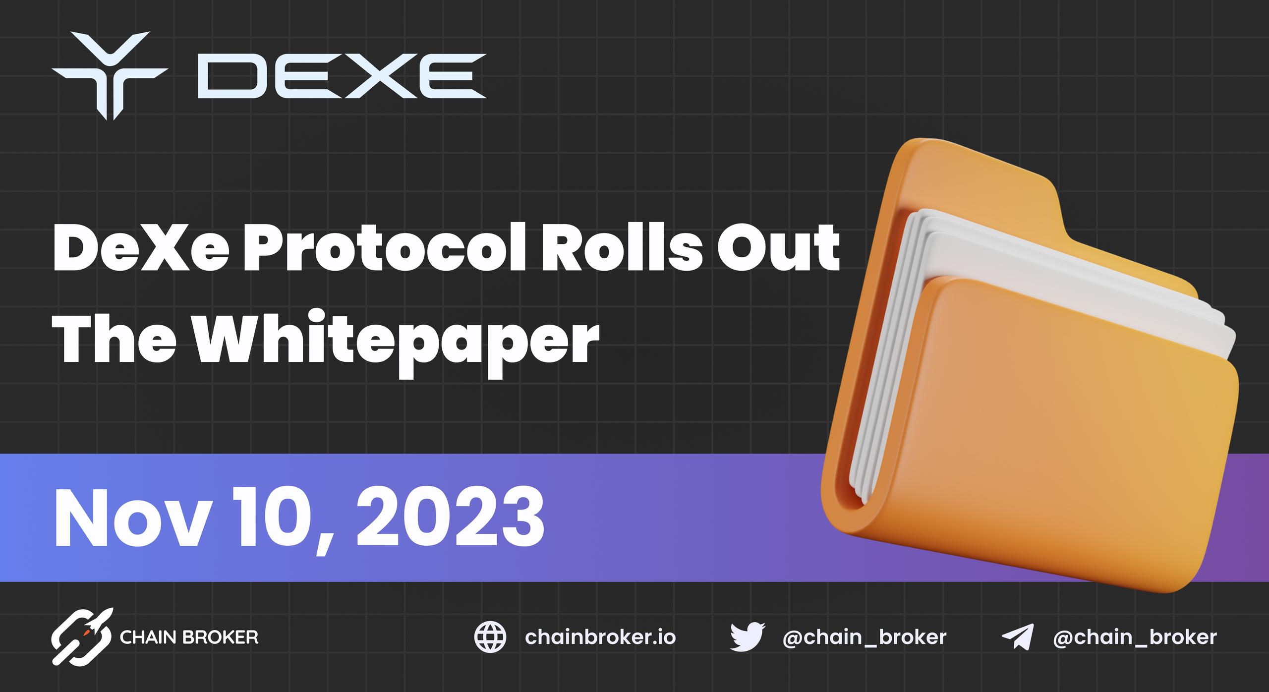 DeXe Protocol Rolls Out The Whitepaper