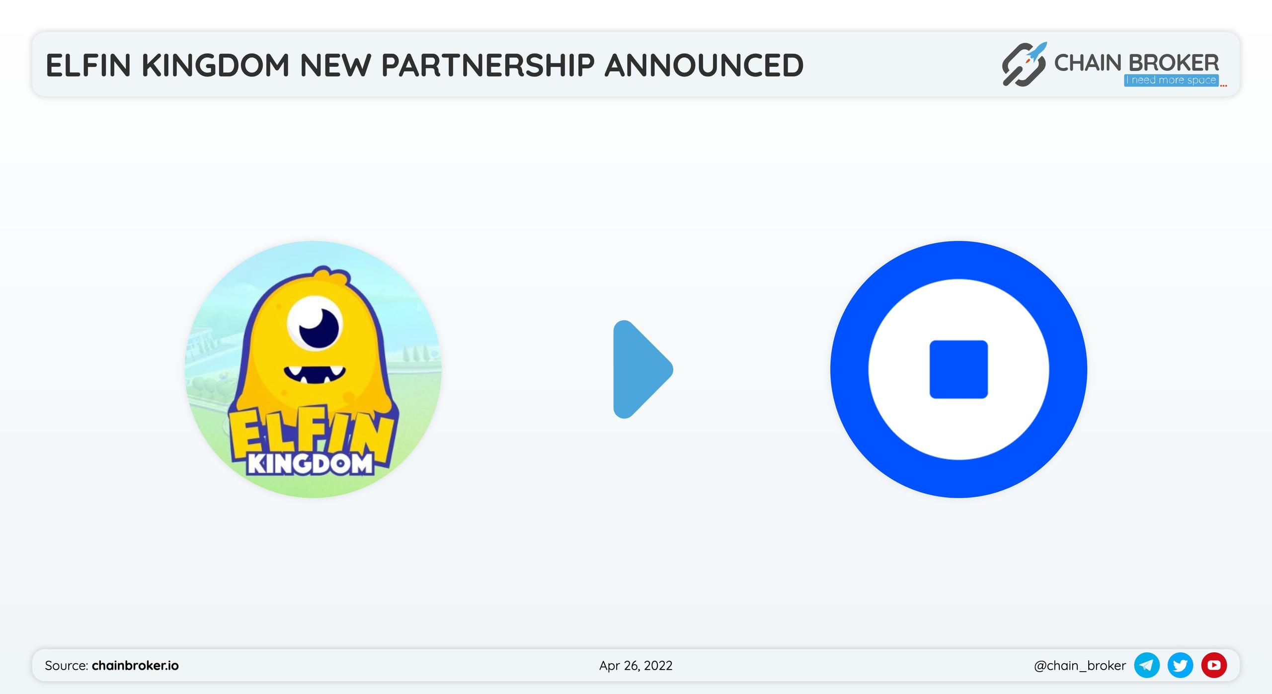 Elfin Kingdom has partnered with Coinbase for a token security. Elfin Kingdom has partnered with Coinbase for a token security.