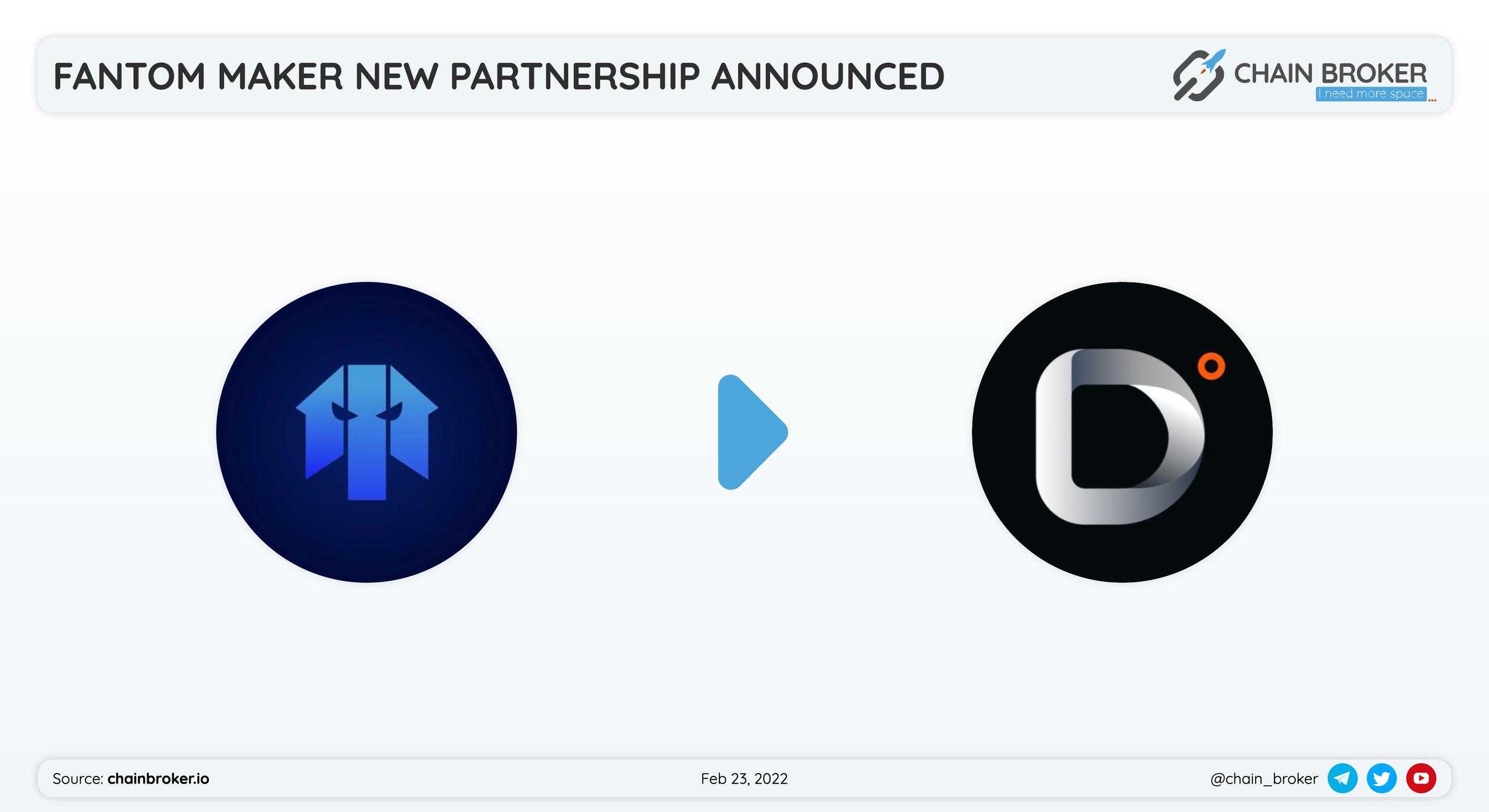 Fantom Maker has partnered with myDopamineApp to promote a more transparent launchpad ecosystem. Fantom Maker has partnered with myDopamineApp to promote a more transparent launchpad ecosystem.