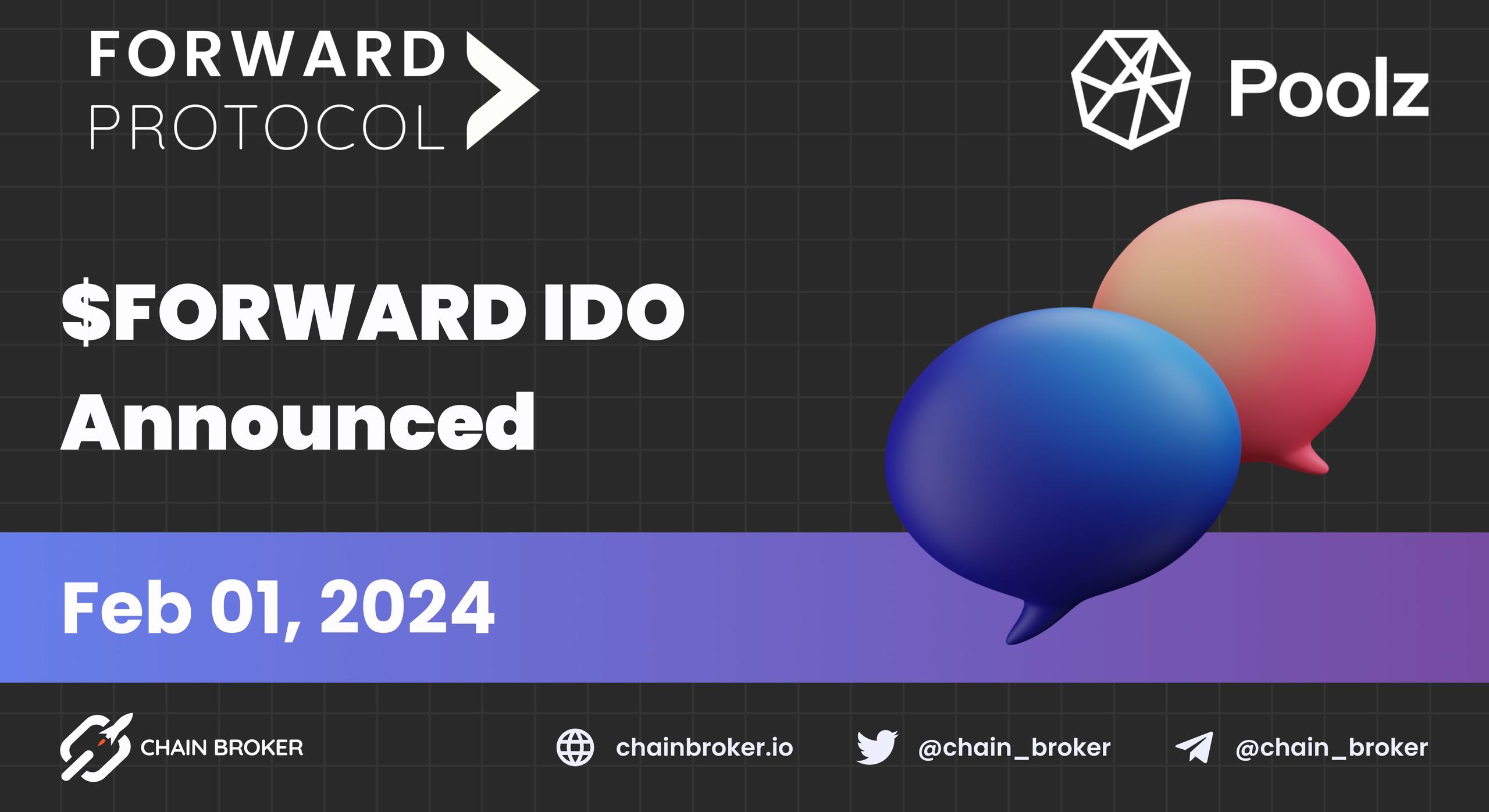 Forward Protocol announced on Poolz Forward Protocol announced on Poolz