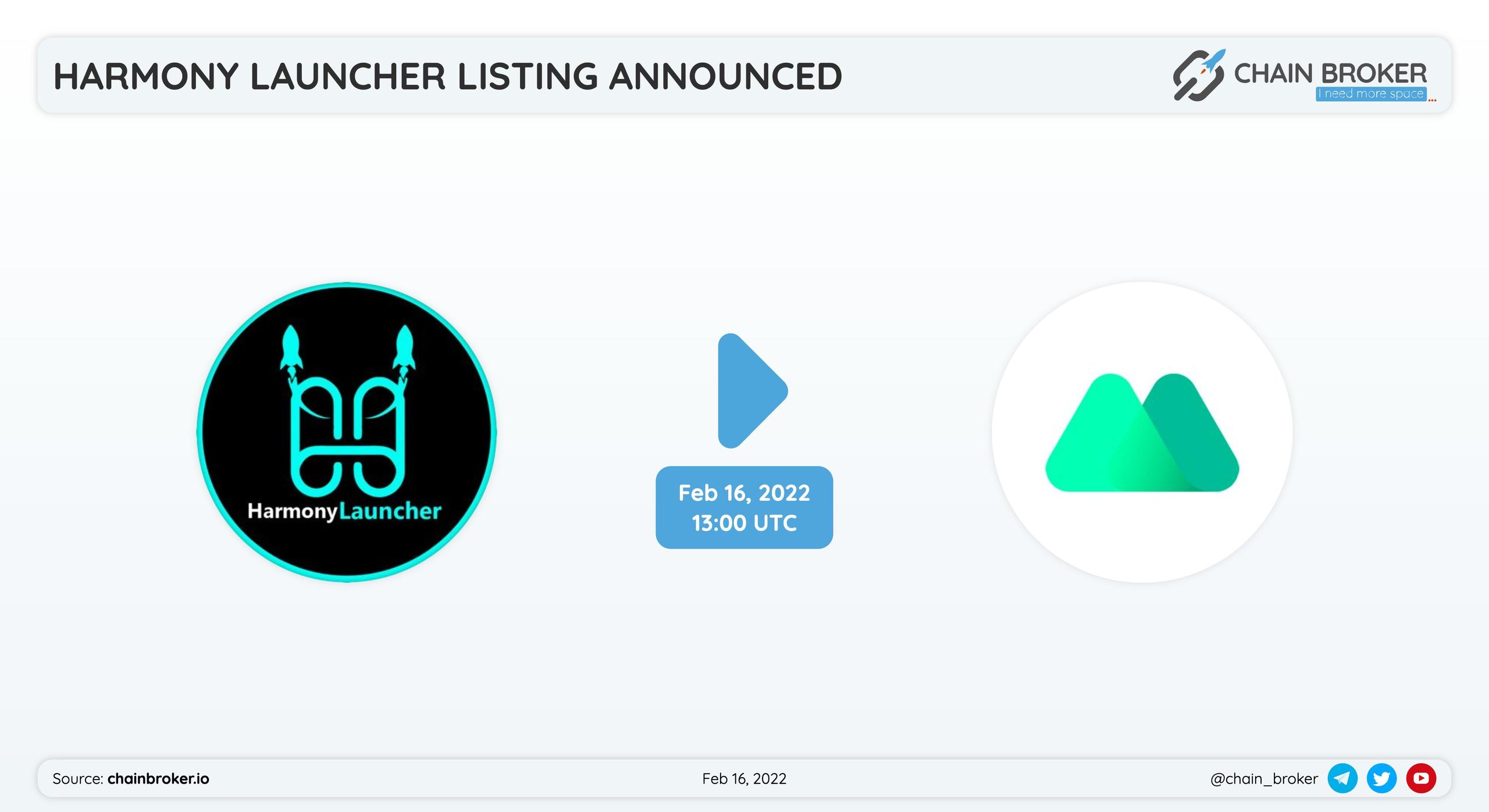 Harmony Launcher has partnered with MEXC for a token listing. Harmony Launcher has partnered with MEXC for a token listing.