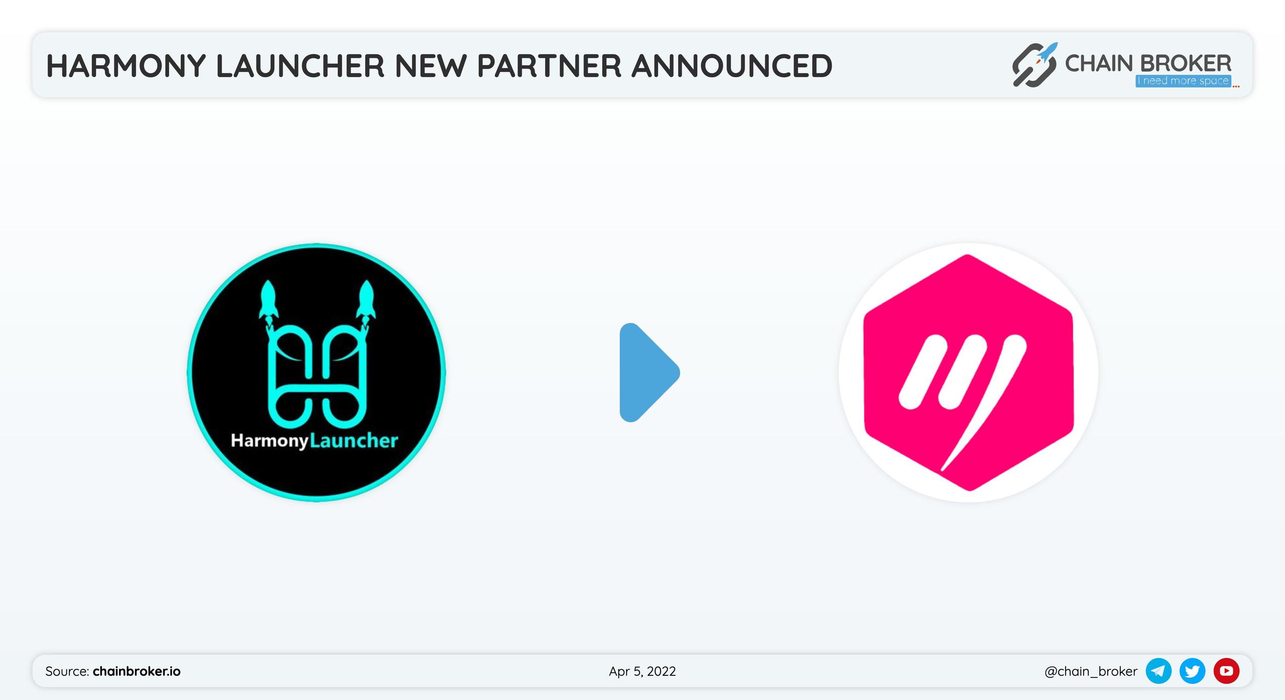 Harmony Launcher has partnered with Metalaunch for a token improvement.